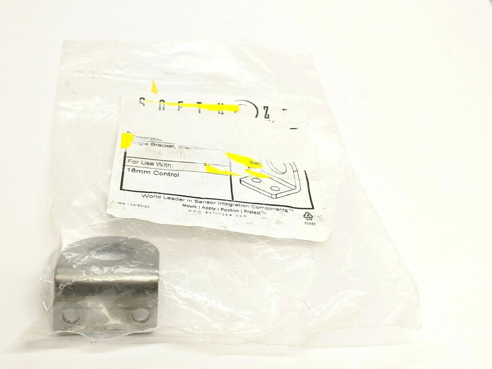 AB-18 | Softnoze Stainless Steel Angle Bracket - New – Open box - Maverick Industrial Sales