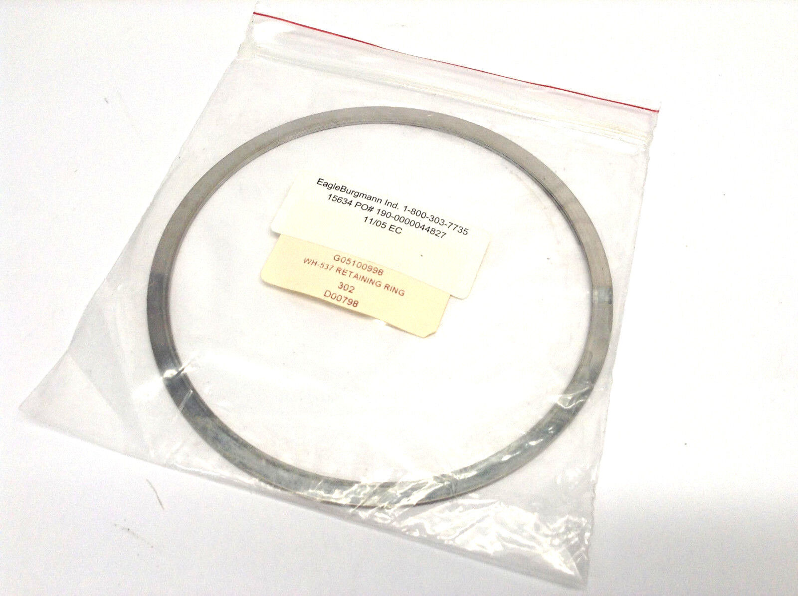 EagleBurgmann 15634 WH-537 Retaining Ring - Maverick Industrial Sales