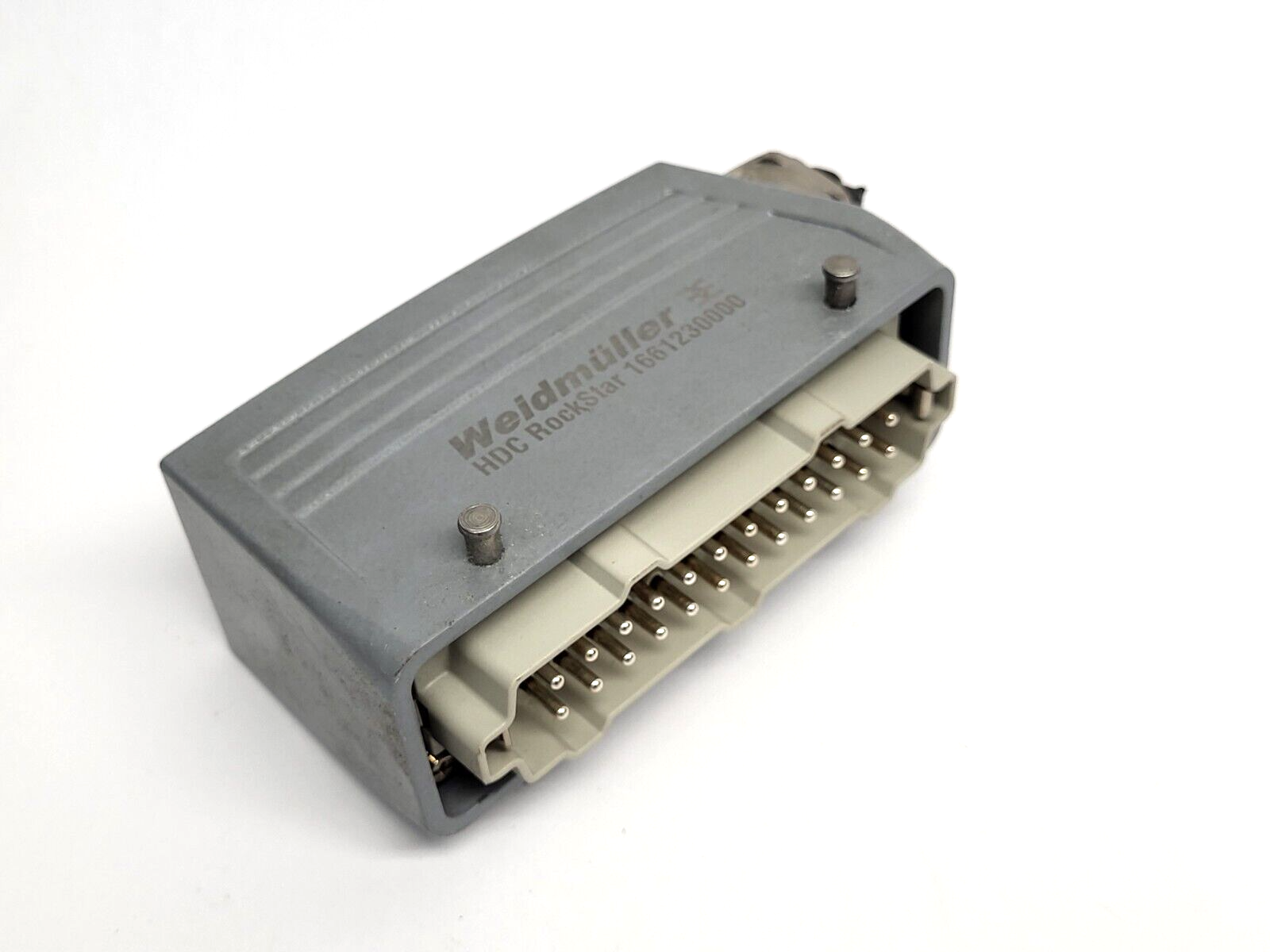 Weidmuller 1661230000 Heavy Duty Enclosure HDC Rockstar w/HDC HE 24 MS Connector - Used - Maverick Industrial Sales