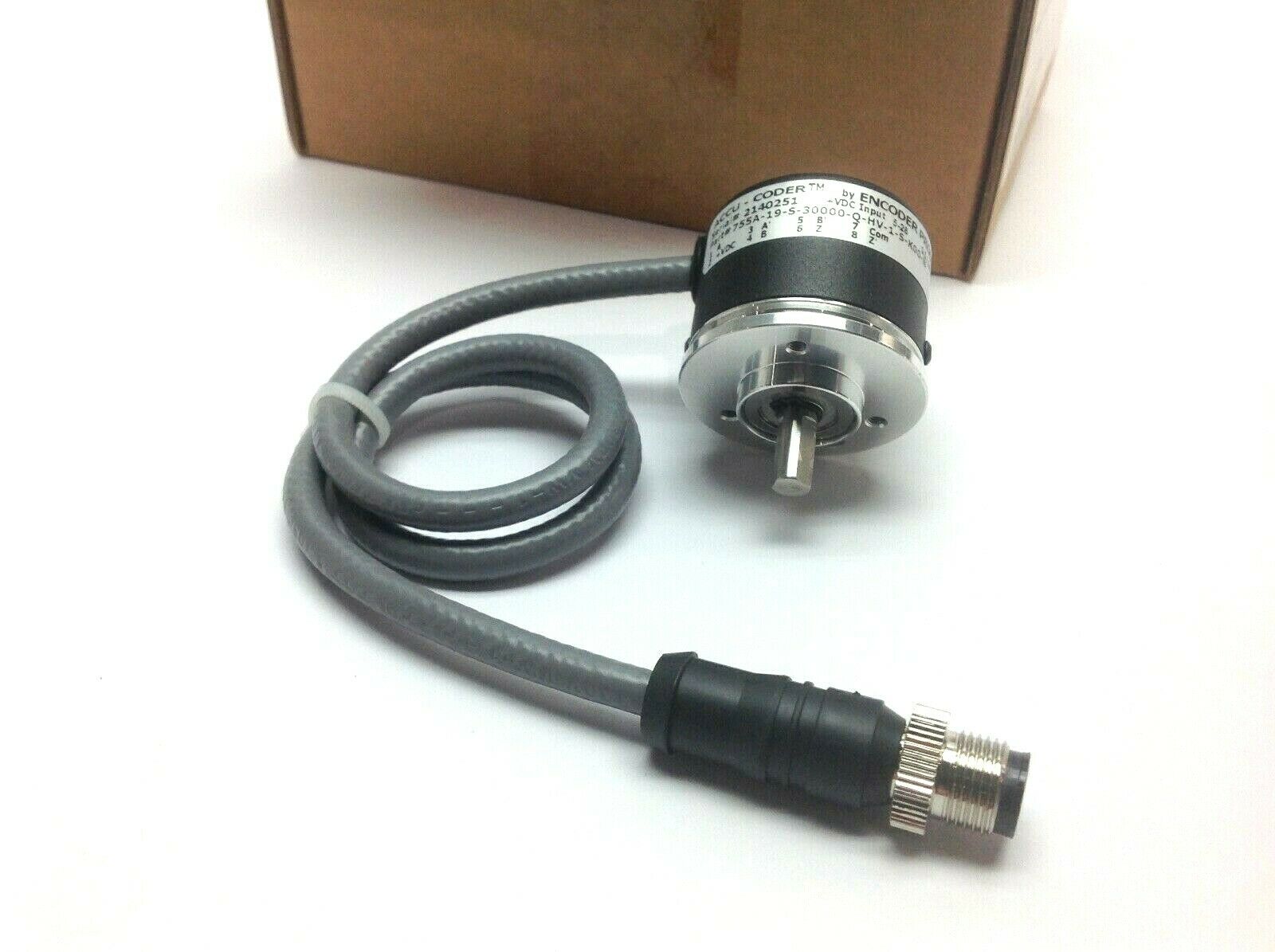 Encoder Products Accu-Coder 755A-19-S-30000-Q-HV-1-S-K00-N Series 755A - New – Open box - Maverick Industrial Sales