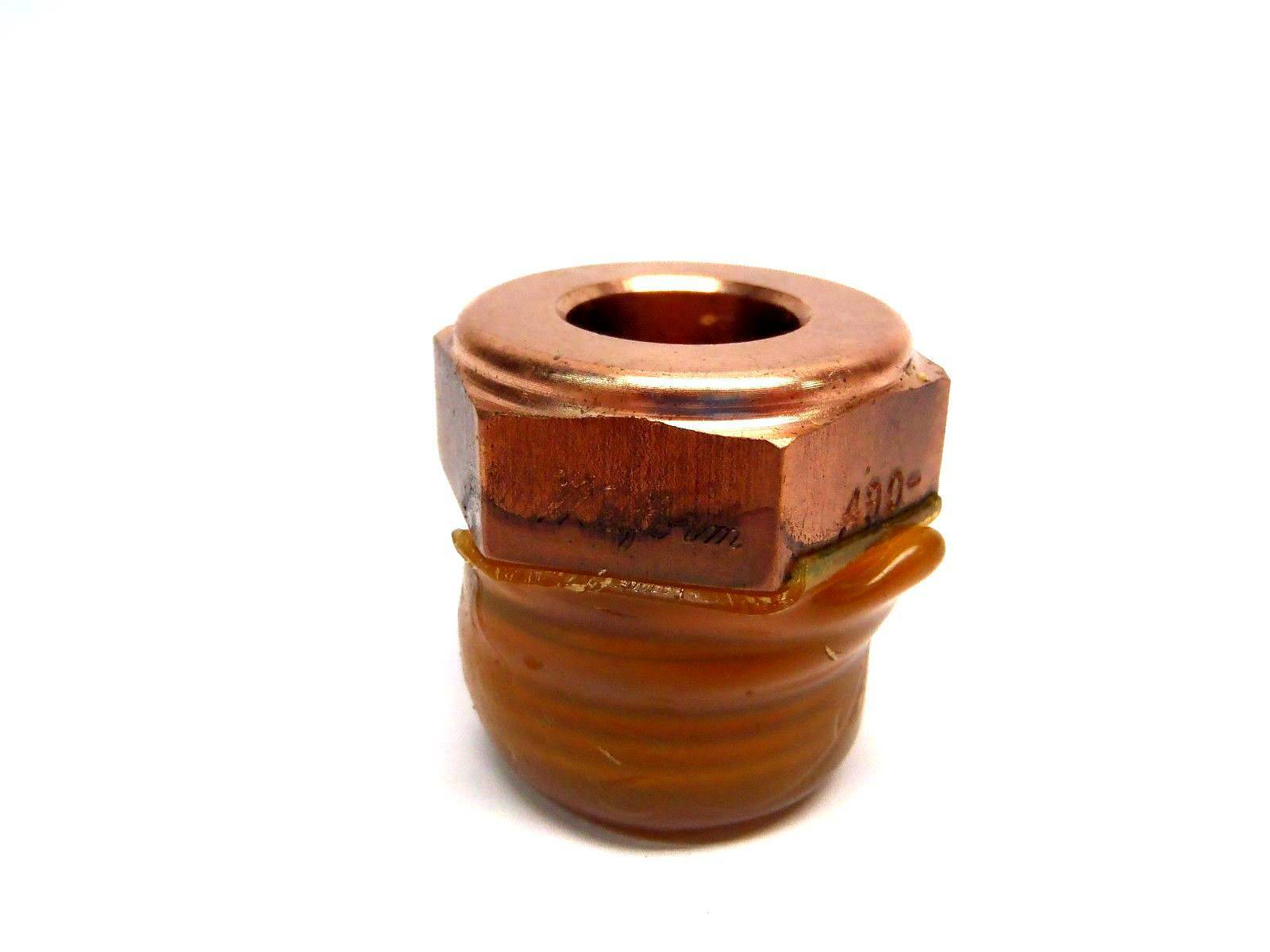 Welform 490-10044-09 Brass 1" Threaded Weld Cap Pin 14 to 12 Metric Hole - Maverick Industrial Sales