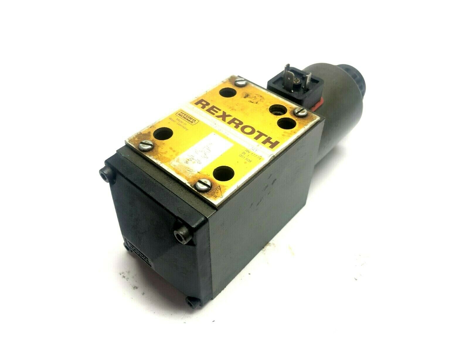 Rexroth 5-4WE 10 EA32/CG24N9Z4 Hydraulic Directional Control Valve - Used - Maverick Industrial Sales