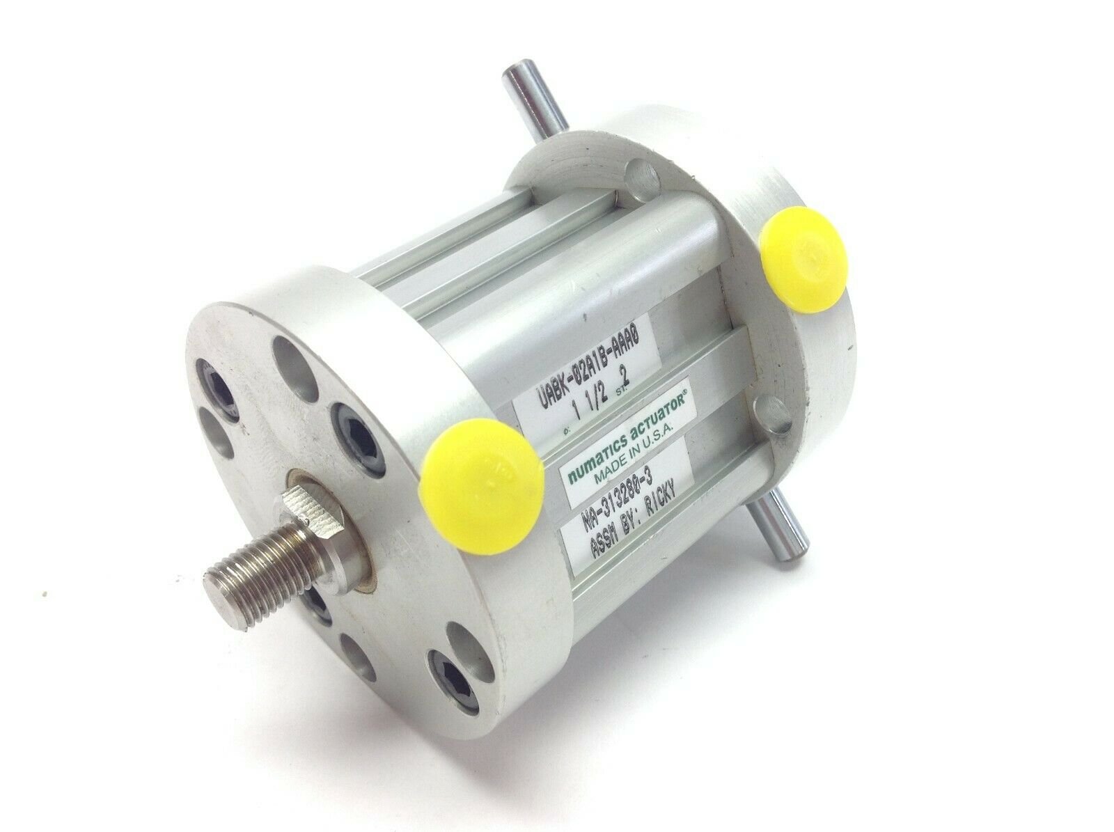 UABK-02A1B-AAA0 | Numatics Compact Pneumatic Cylinder - Used - Maverick Industrial Sales