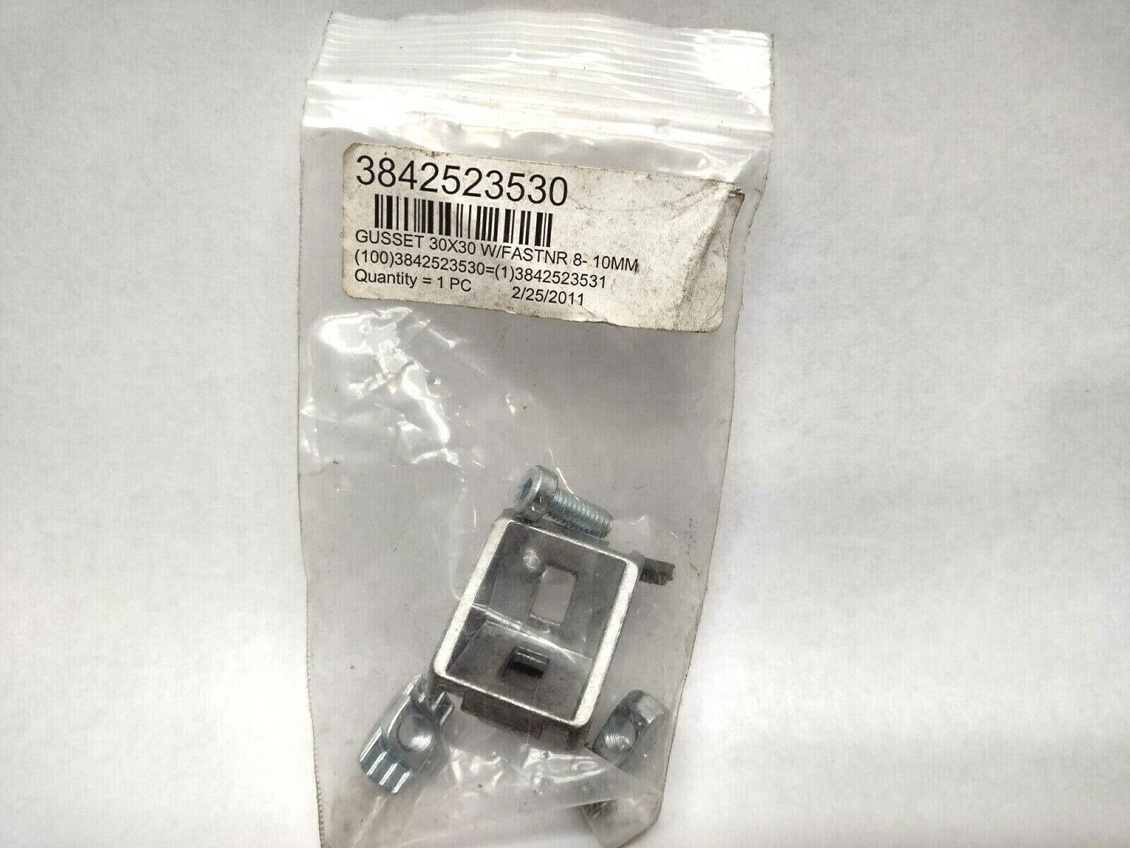 Bosch Rexroth 3842523530 Gusset 30X30 W/Fastener 8-10MM - Maverick Industrial Sales
