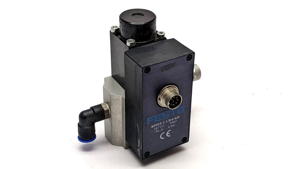 Festo MPPES-3-1/8-6-420 Proportional-Pressure Regulator 187353