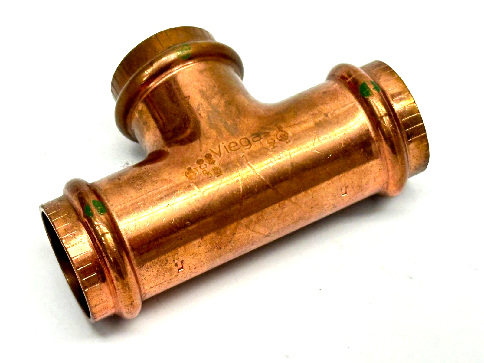 77412 | Viega ProPressTee 1" x 1" x 1" 3AV85 - New – Open box - Maverick Industrial Sales