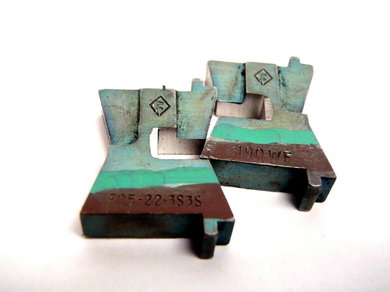 Set of (2) Semtorq FC5-22-3S3S .190 WF Blades for Tip Dresser Cutter Welder - Maverick Industrial Sales