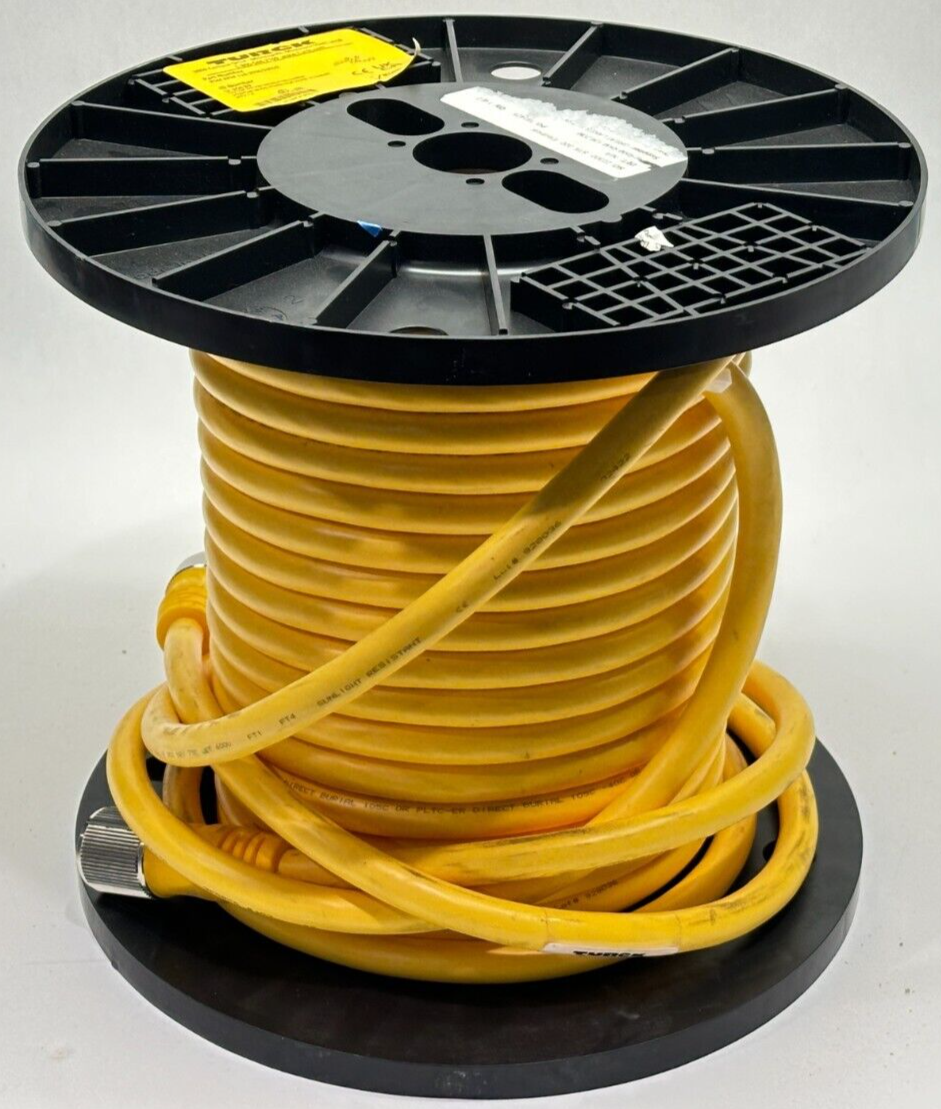 Turck RSM RKM 126-20M/S3059 Sensor Cable TPE 1-1/8" M/F 12-Pin 20m U-35633 - New - Maverick Industrial Sales
