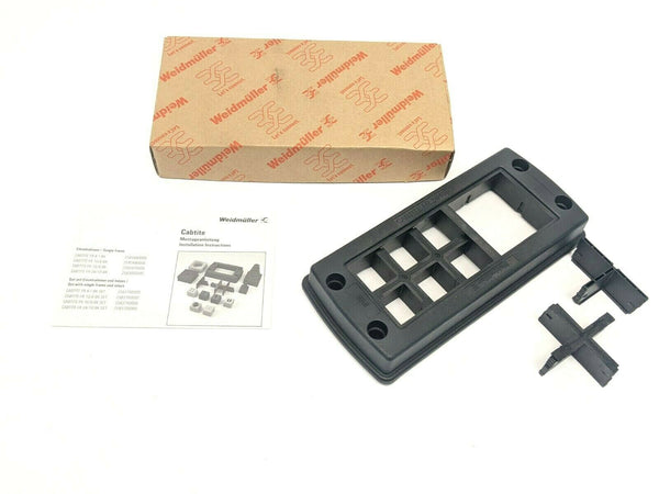 Weidmuller 2583720000 Cable Entry Rectangular Frame Set Polyamide Black - Maverick Industrial Sales
