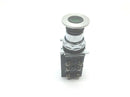 10 Terminal 3 Contact Block with Green and Chrome Flush Pushbutton - Maverick Industrial Sales