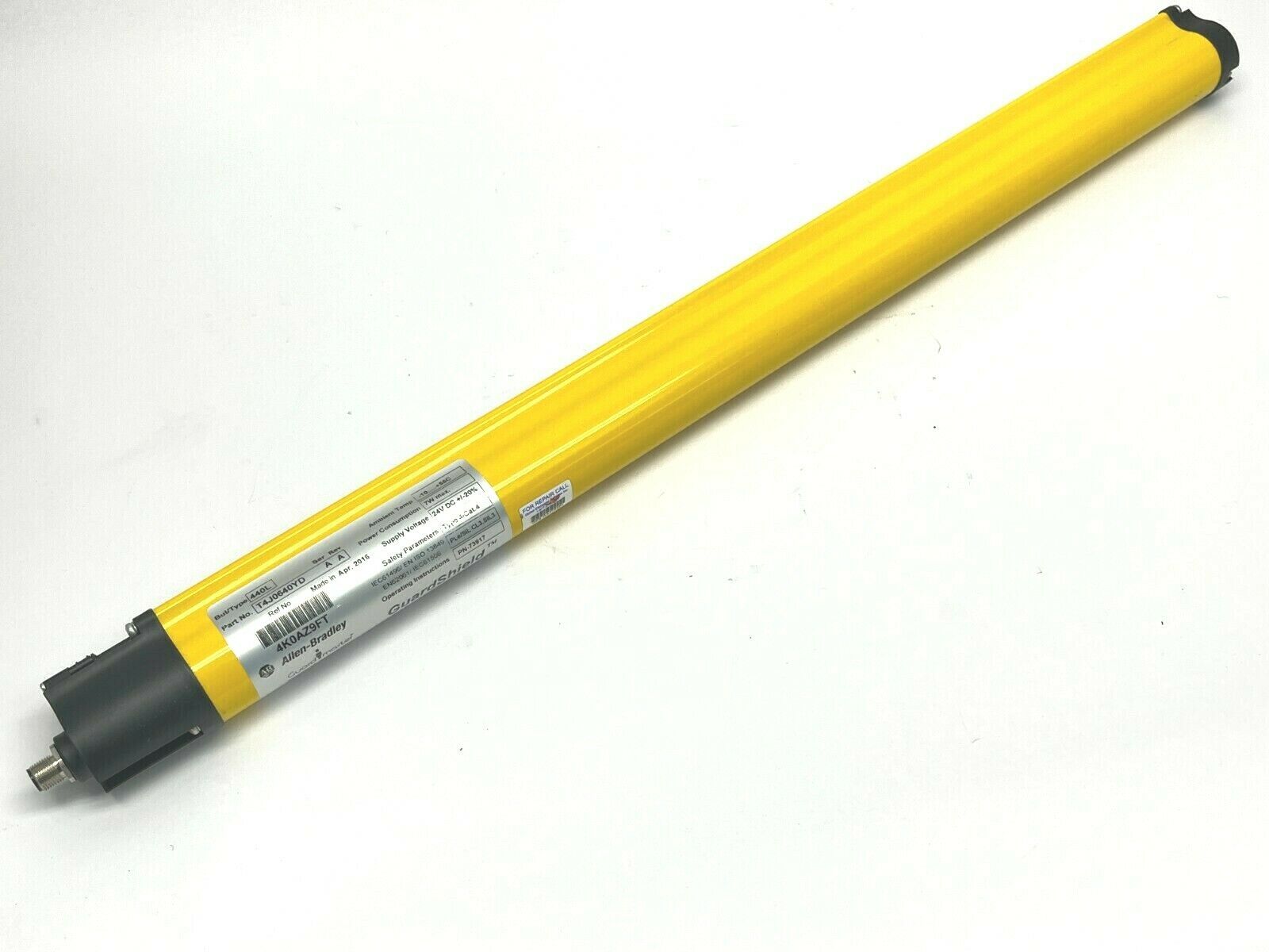 Allen Bradley 440L-T4J0640YD Ser A Rev A GuardShield Safety Light Curtain - For parts or not working - Maverick Industrial Sales