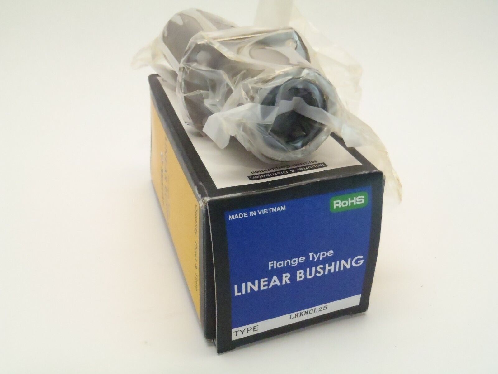 Misumi LHKMCL25 Flanged Linear Bushings Long Body with Long Pilot - New – Open box - Maverick Industrial Sales