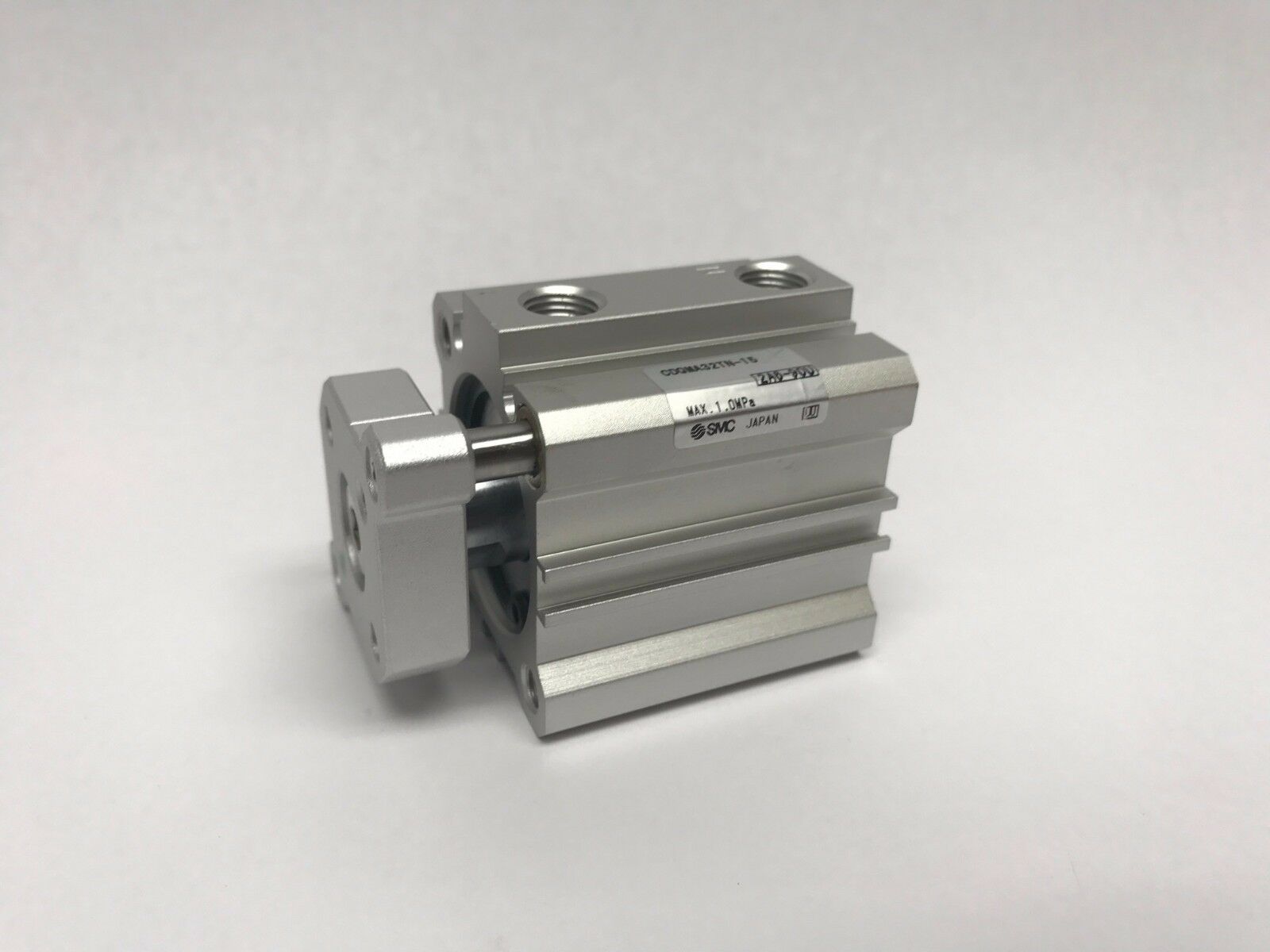 SMC CDQMA32TN-15 Compact Pneumatic Guided Rod Cylinder, 2A6-90U, 1.0MPa - Maverick Industrial Sales