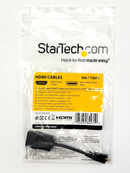 StarTech HDACFM5IN 5in High Speed HDMI Adapter Cable W/Ethernet to HDMI - Maverick Industrial Sales
