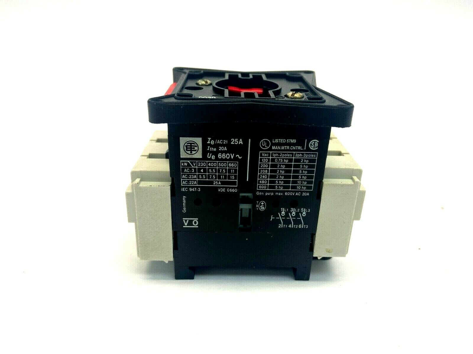 Schneider Electric V0 25A Switch Body - Maverick Industrial Sales