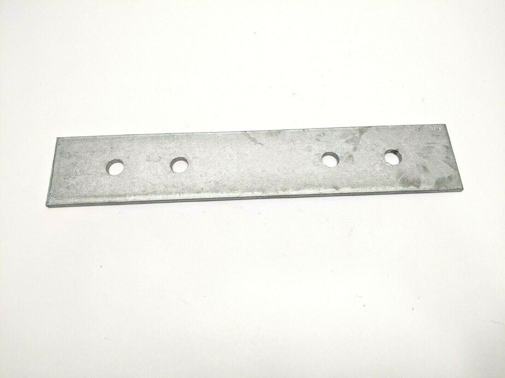 5-1/2 x 3-1/4 x 3/16 metal plate, 5 holes (11/16 middle hole)