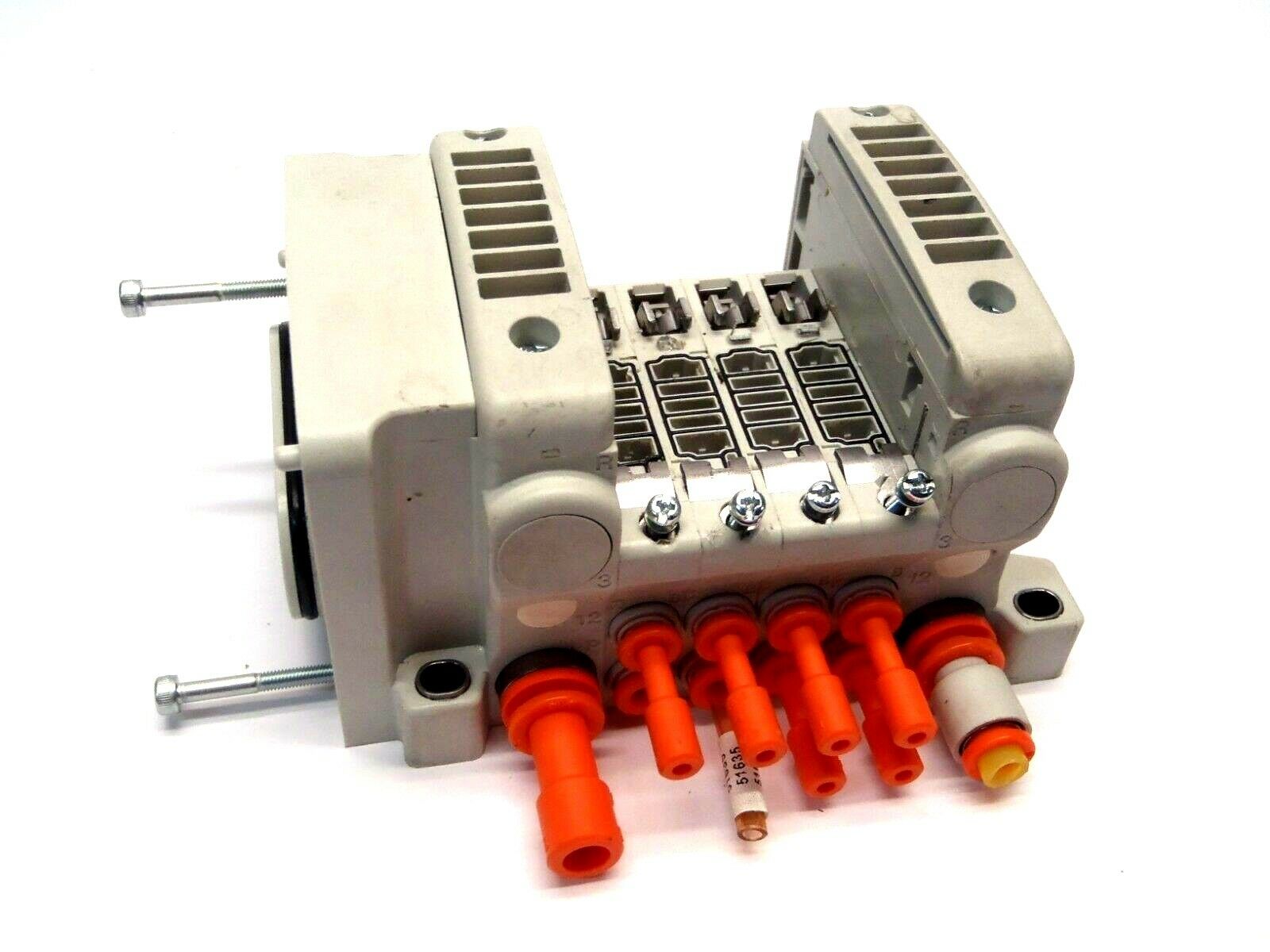 SMC VQ Series 4 Valve Pneumatic 5 Port Manifold Interface Connect - Maverick Industrial Sales