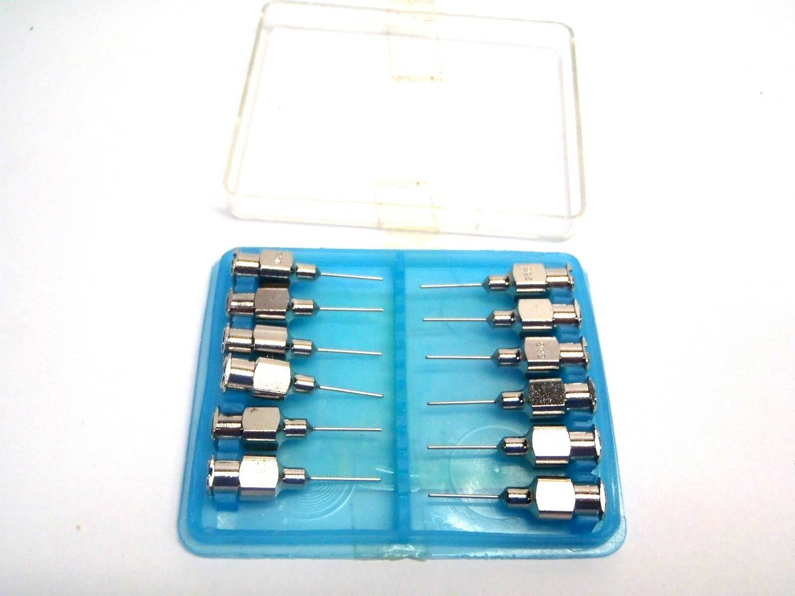 Lot of (12) Asymtek 42-1823 23 Gauge Chamfered Dispensing Tips, 23 Gauge - Maverick Industrial Sales