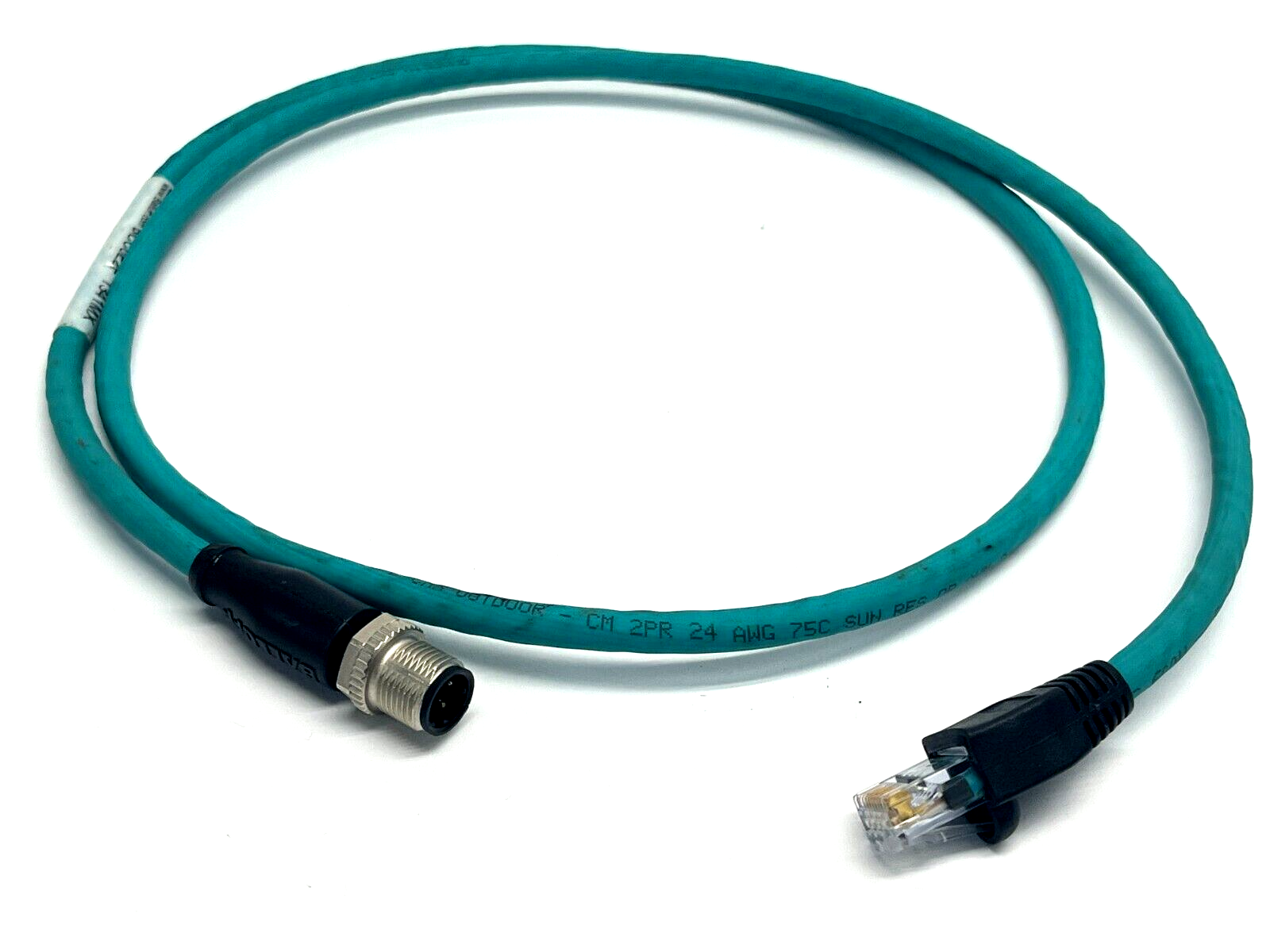 Balluff BCC M414-E894-8G-695-EX64N9-010 Cordset M12 Male to RJ45 Male 1M - Maverick Industrial Sales