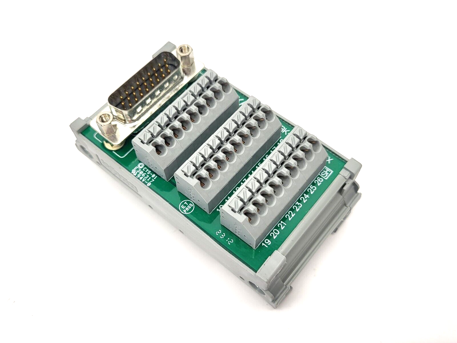 Yaskawa SBK-U-VBA-XX Connector Terminal Converter Unit - Used - Maverick Industrial Sales