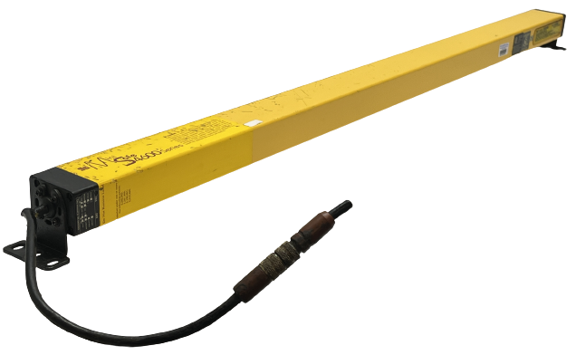 Omron STI MS46SR-20-870-Q1-R-NC-FP Safety Light Receiver Mini Safe 4600 Receiver - For parts or not working - Maverick Industrial Sales