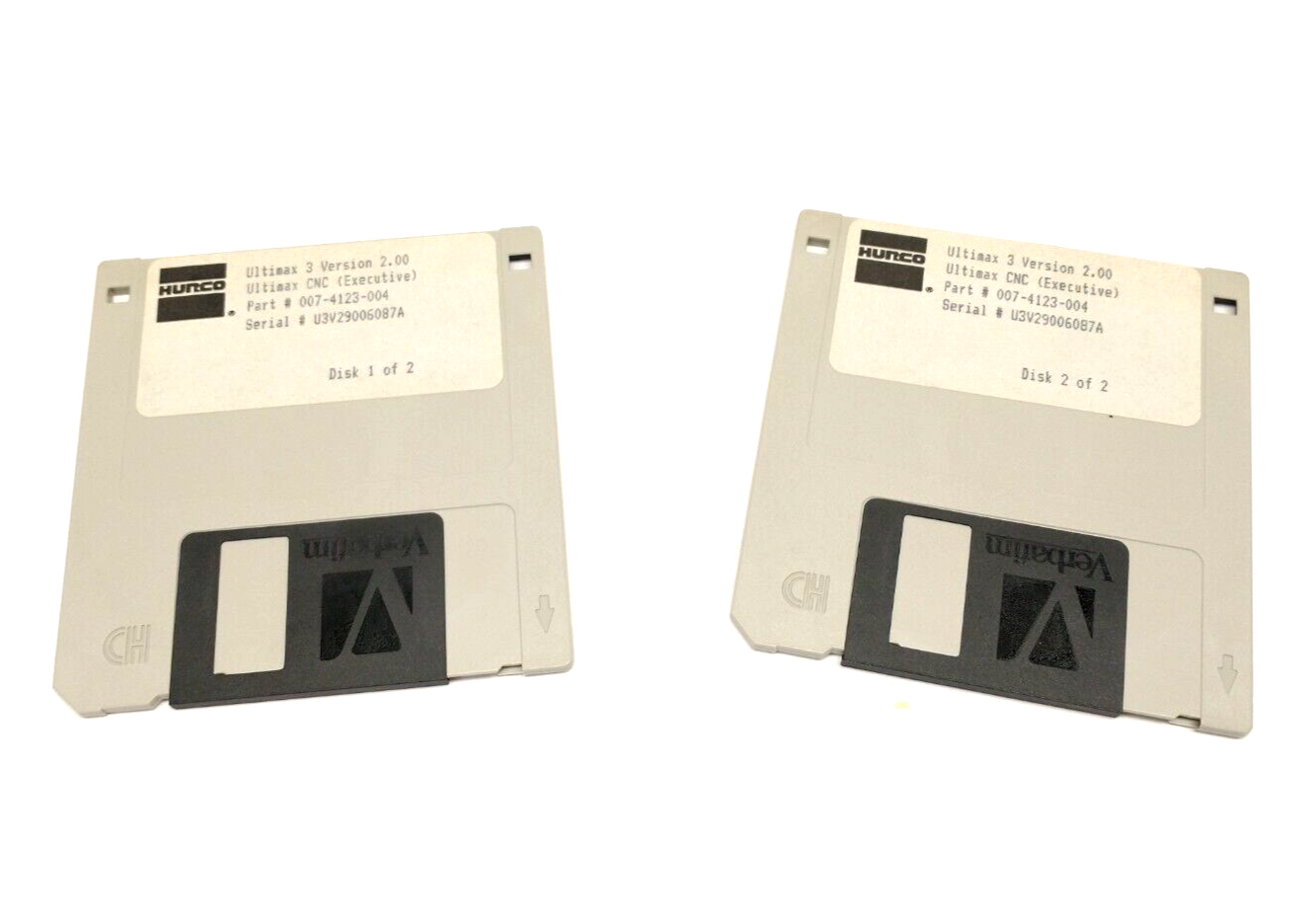 Hurco 007-4123-004 Ultimax 3 Version 2.00 Ultimax CNC Executive 2-DISK SET - Maverick Industrial Sales