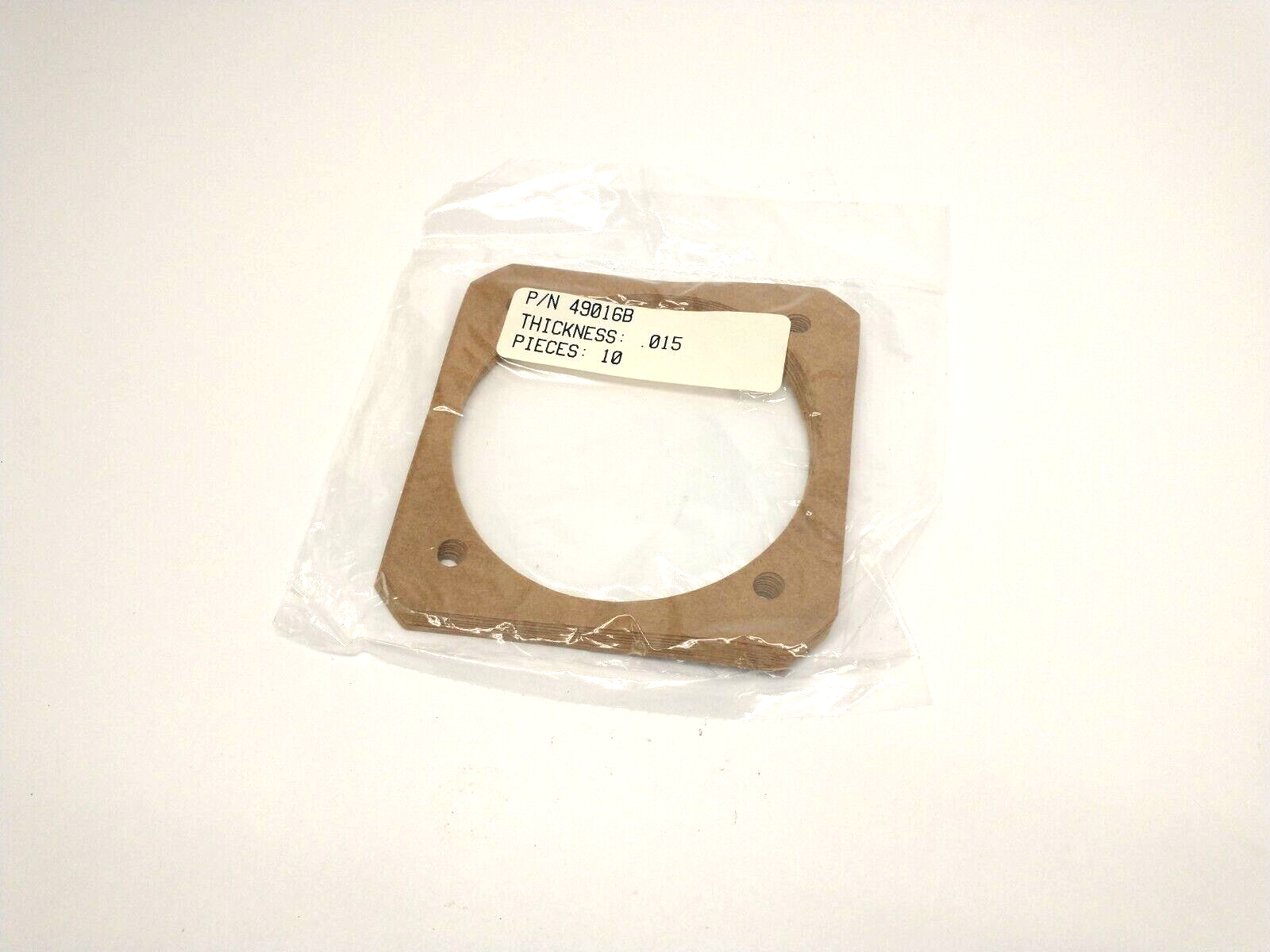 49016B Gasket 4.25" x 4.25" x .015" Thickness LOT OF 10 - Maverick Industrial Sales