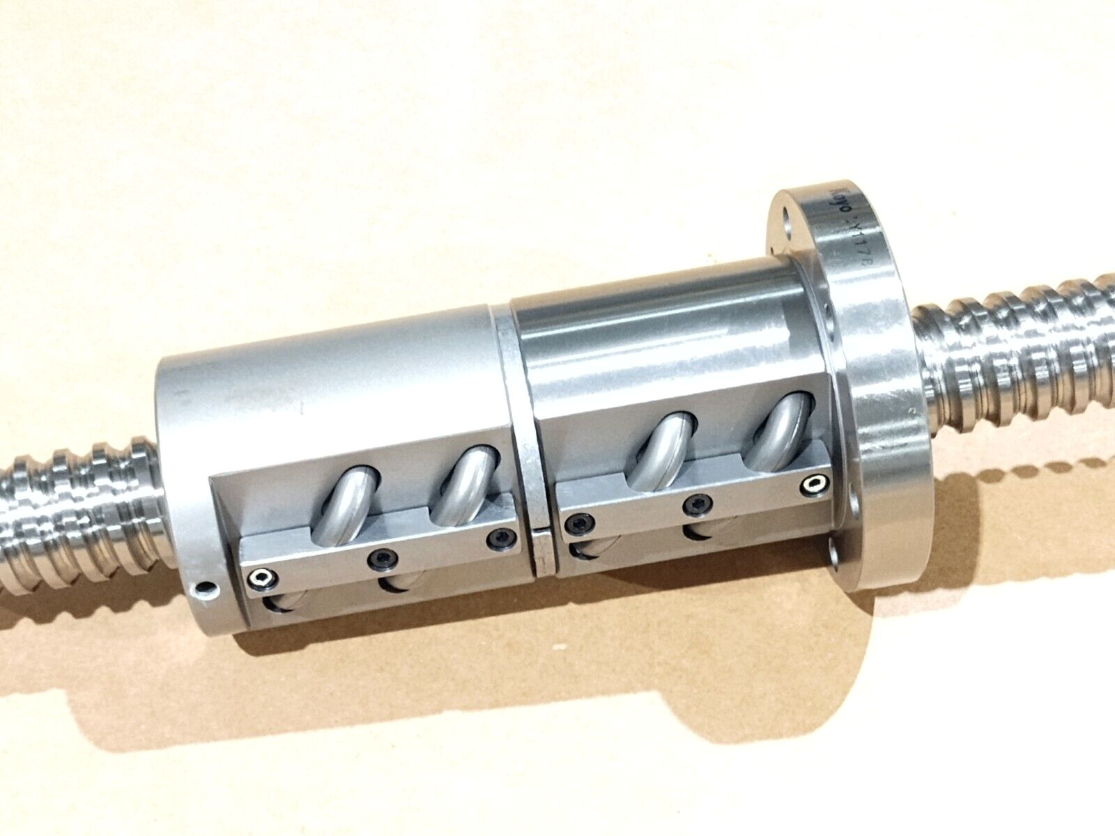 3610TFS5C5-900, SZ22491, LY1176 | Koyo 3610TFS5C5-900 Linear Ball Screw 36mm Dia. x 900mm L, Fuji X-Axis SZ22491 - New – Open box - Maverick Industrial Sales