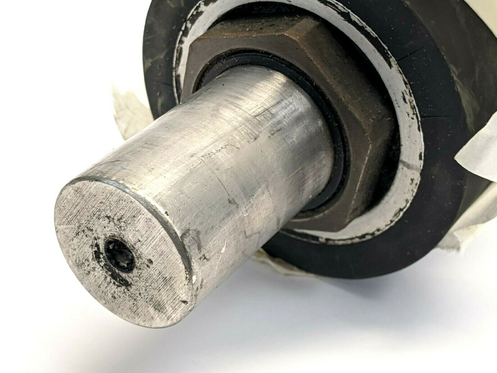 Roller, Feed, Coated Film 36-1/2" OAL, 3" Dia., 1-1/4" Shaft Dia. - New – Open box - Maverick Industrial Sales