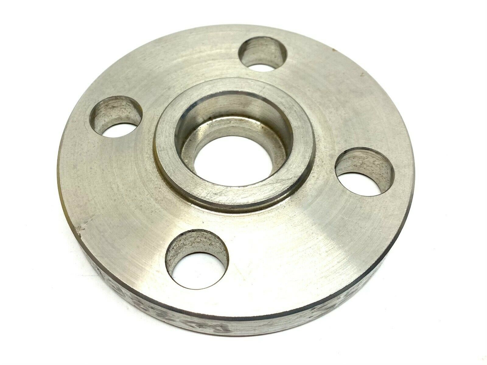 Socket Weld Pipe Flange Stainless Steel 1" Pipe x 4-1/4" OD - New – Open box - Maverick Industrial Sales