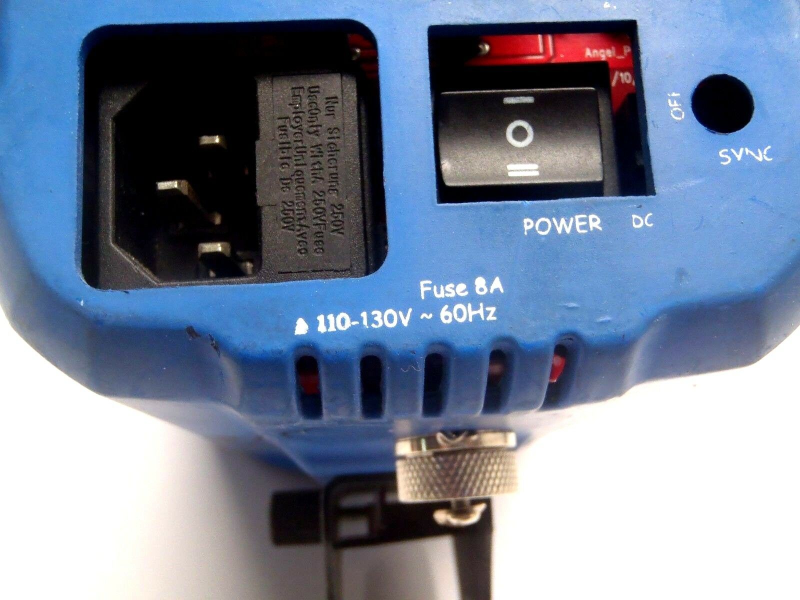 Flashpoint DG-600 Digital Strobe Light Circuit Board/ Housing, No Strobe Head - For parts or not working - Maverick Industrial Sales