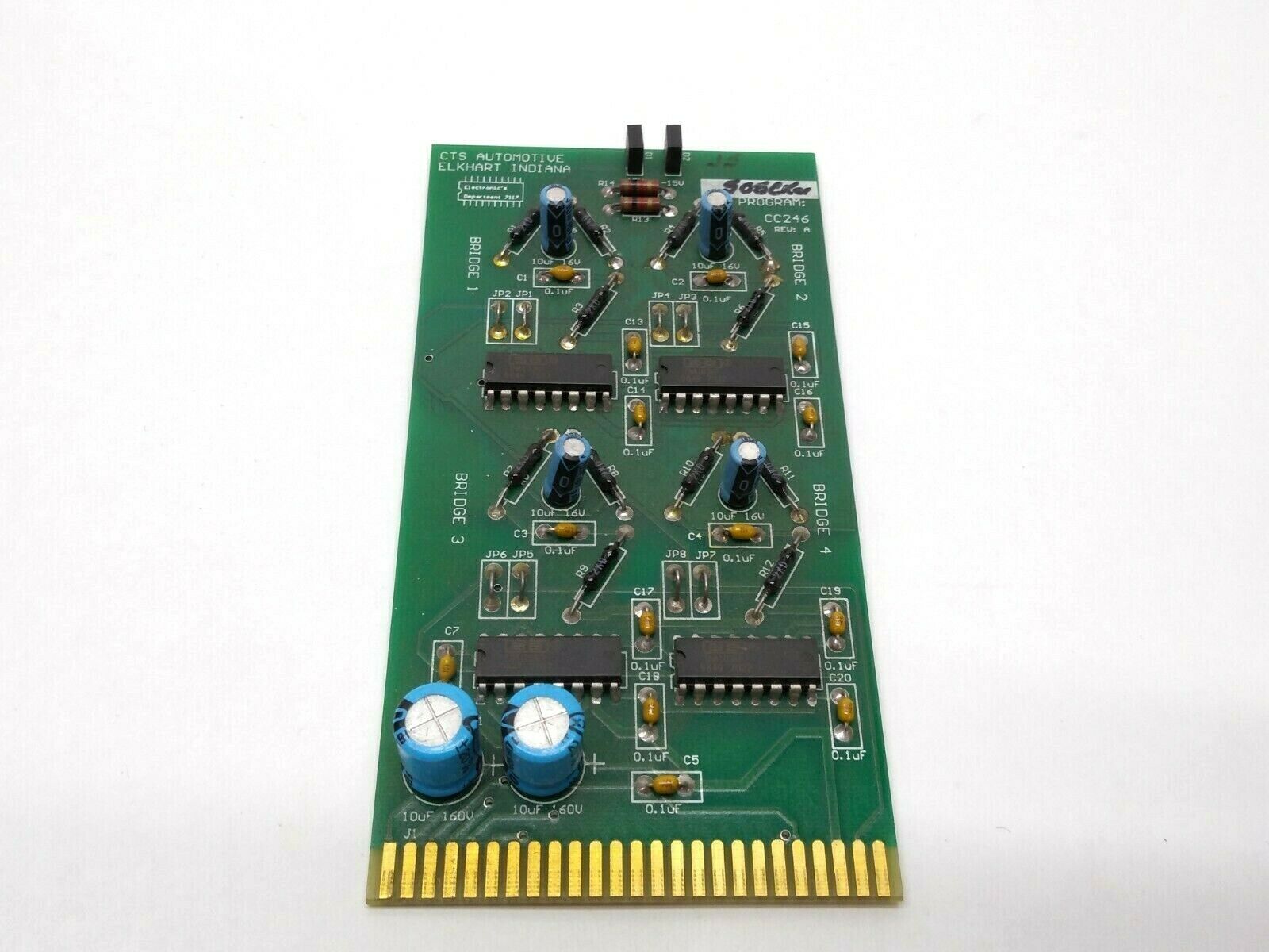 CTS CC246 REV A PCB Control Board - For parts or not working - Maverick Industrial Sales