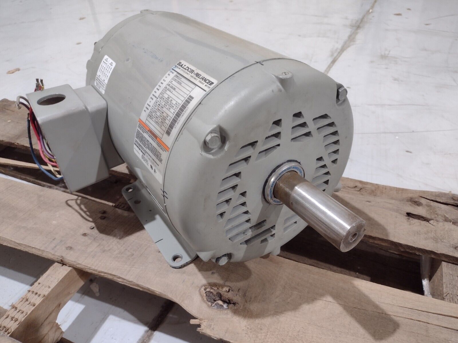 Baldor Reliance Motor EHM3313T 10 HP 1770 RPM 3PH 208/460V - Maverick Industrial Sales