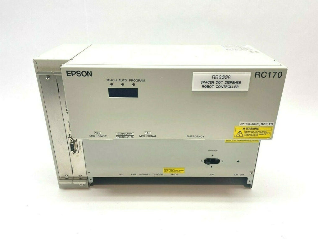Seiko Epson RC170 Robot Controller, Serial No. 03125, 2007