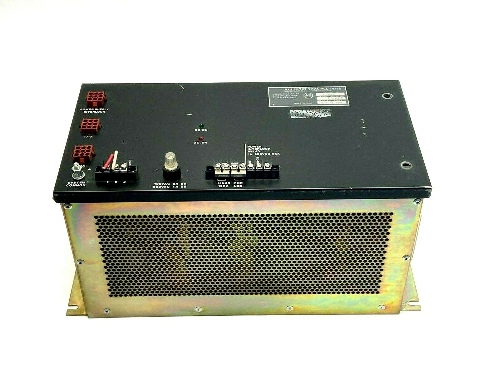 1778-P2 | Allen Bradley Ser D Remote Power Supply - For parts or not working - Maverick Industrial Sales