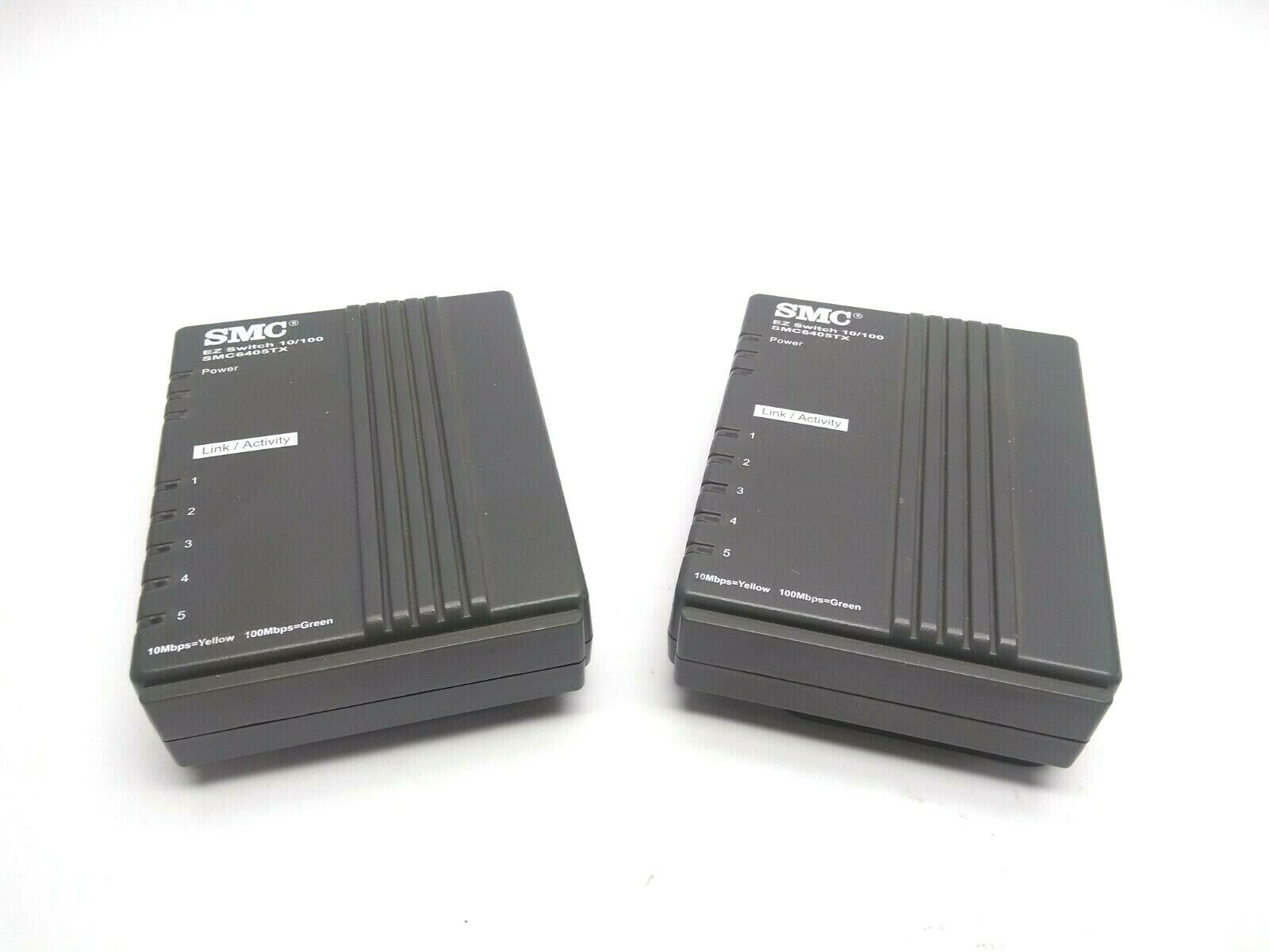 SMC6405TX | SMC EZ Switch 10/100 LOT OF 2 - Used - Maverick Industrial Sales