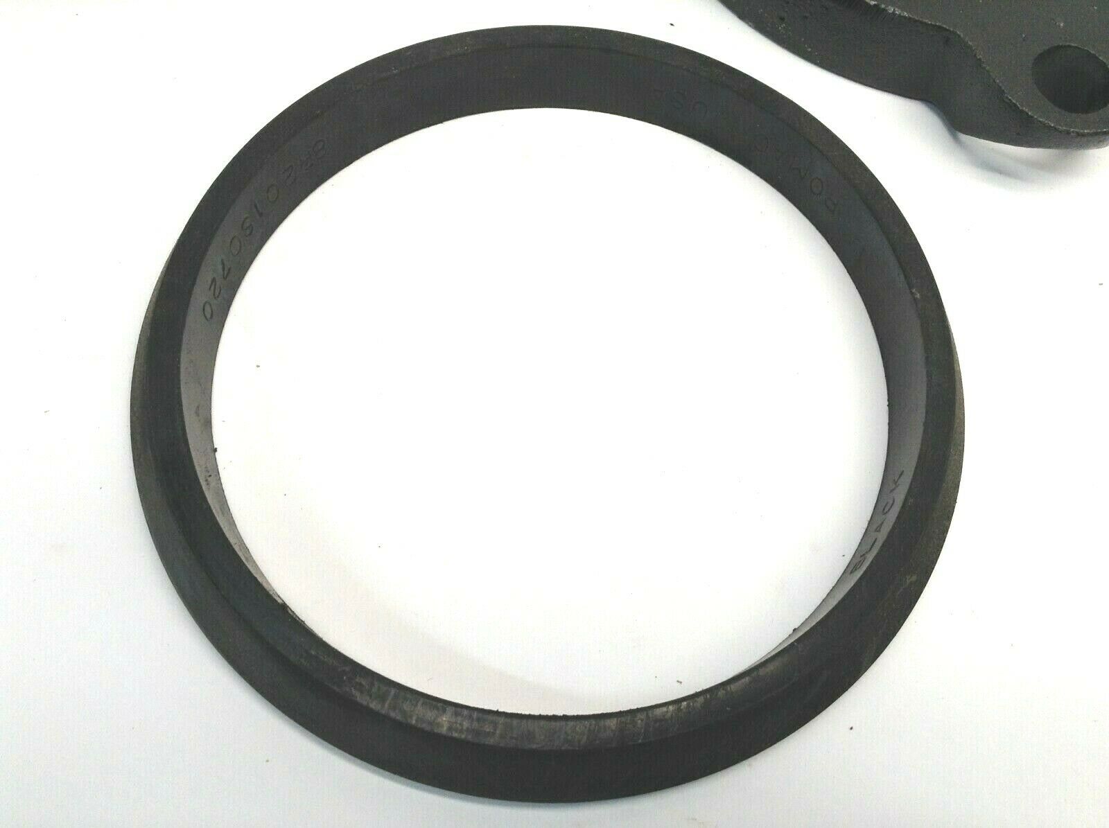 Romac 6 BLKFCA Ductile Iron Coupling Face with Romac 8R201S0720 Black 6.86-7.20 - Maverick Industrial Sales