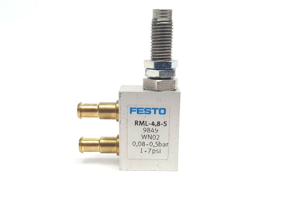 Festo RML-4,8-S 9849 Pneumatic Valve Sensor 1-7 PSI - Maverick Industrial Sales
