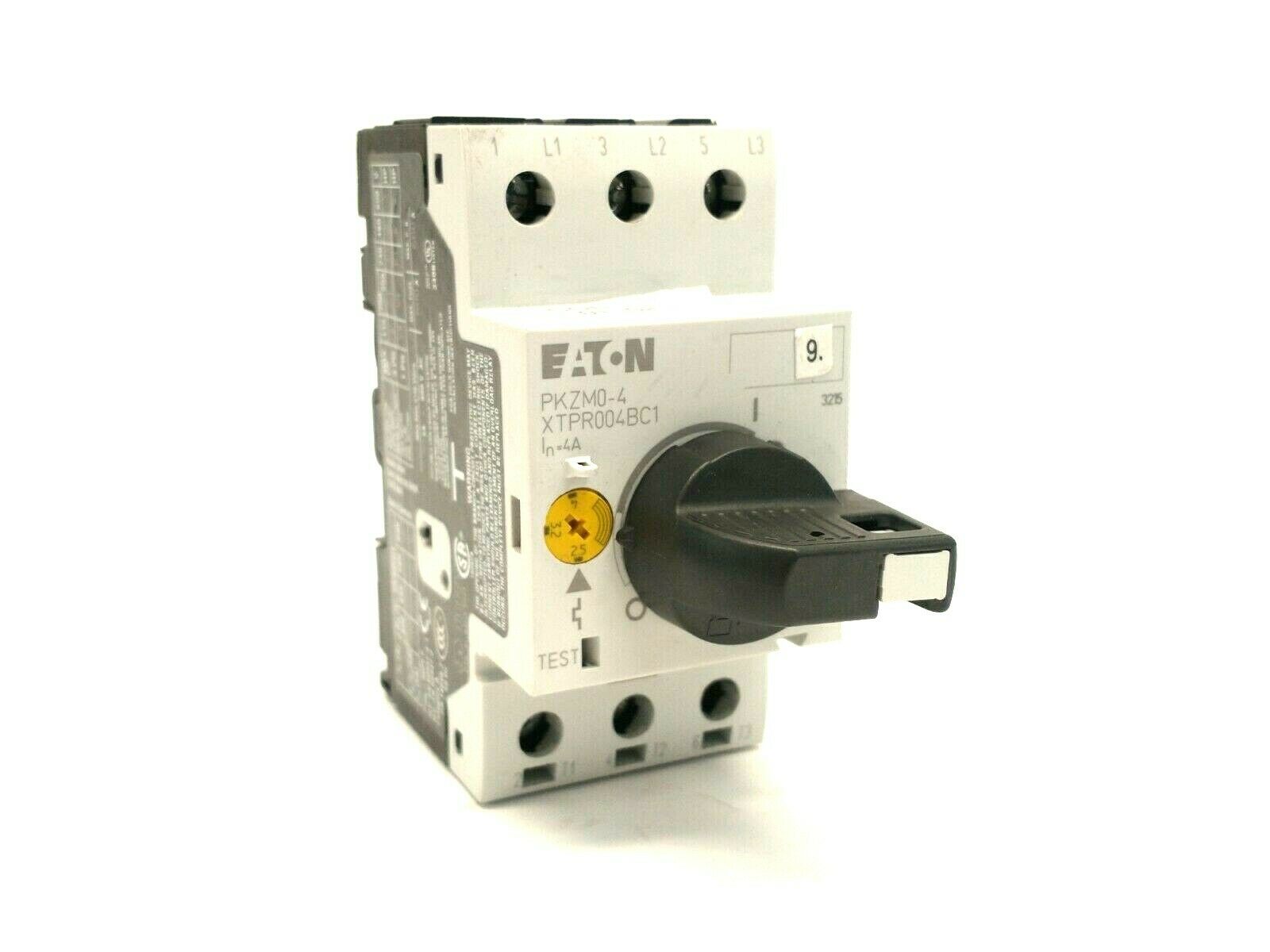 Eaton XTPR004BC1 Motor Control Manual Motor Protector Rotary Type PKZM0-4 4A - Maverick Industrial Sales