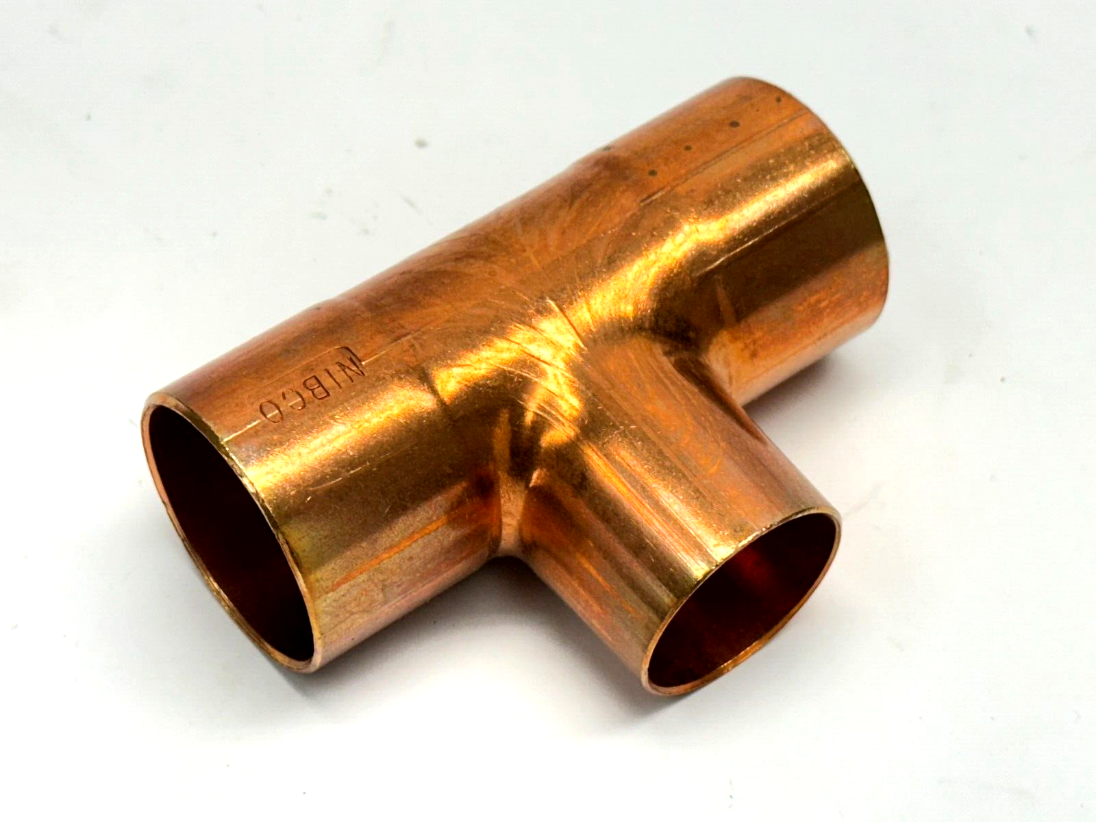 611 11/4X11/4X1/2 | Nibco Tee C x C x C 1-1/4" x 1-1/4" x 1" Copper - New Other - Maverick Industrial Sales