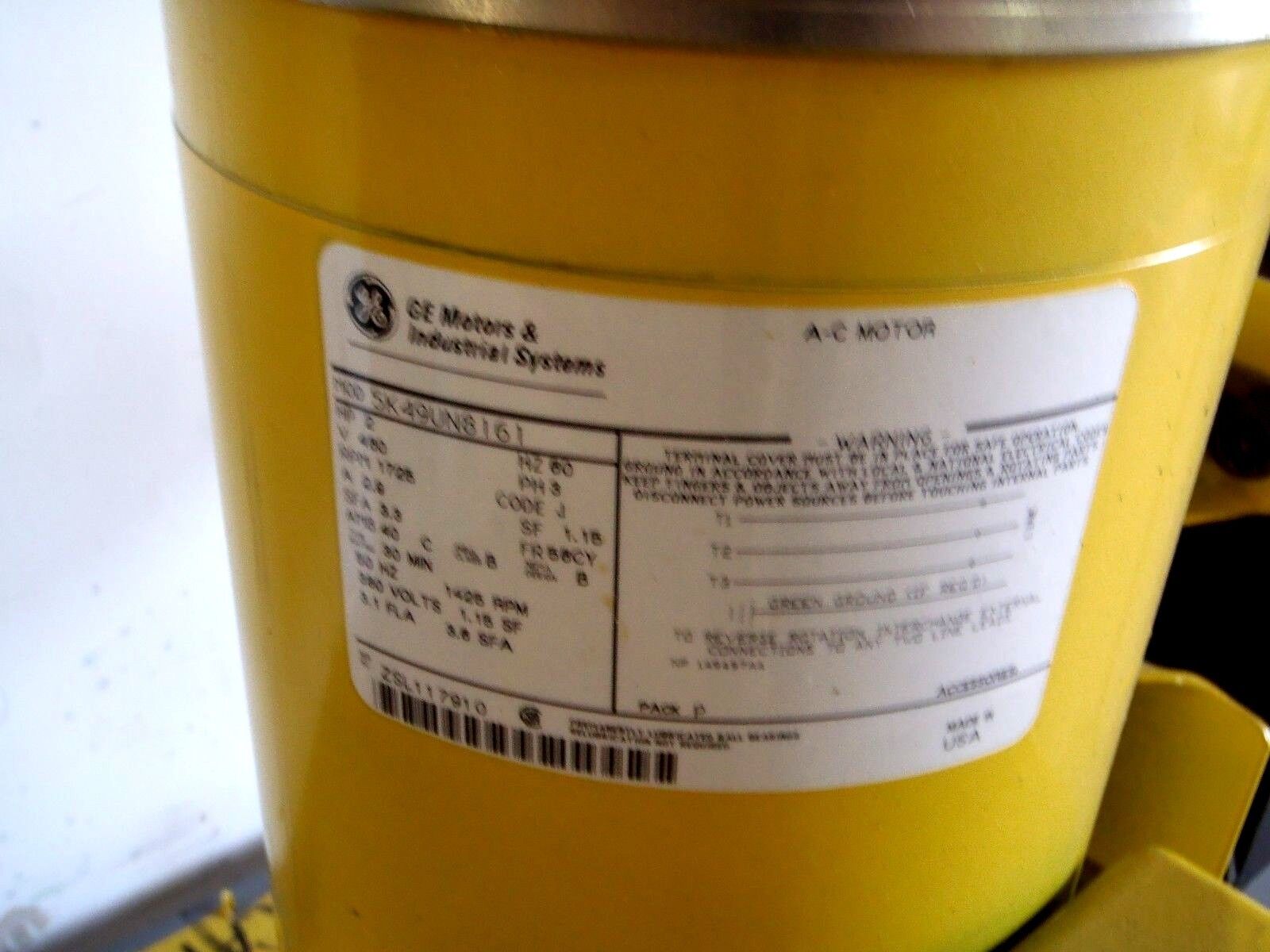 Dual Tip Dresser Cutter Welder GE 49UN8161 AC Motor w/ Sumtorg 11501 03C1123 - Maverick Industrial Sales