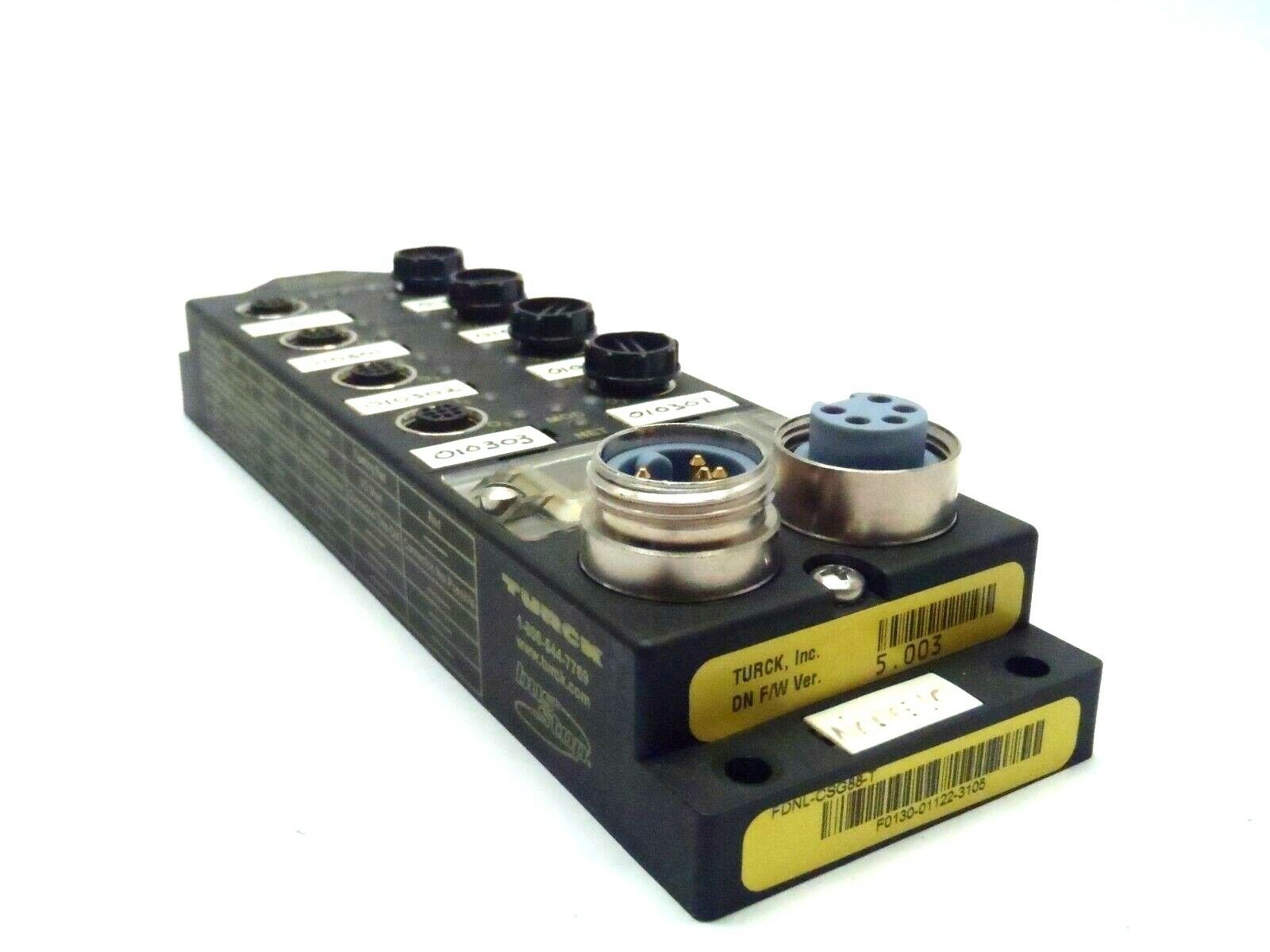 Turck FDNL-CSG88-T Bus Stop 8 In 8 Out Station DeviceNet - Maverick Industrial Sales