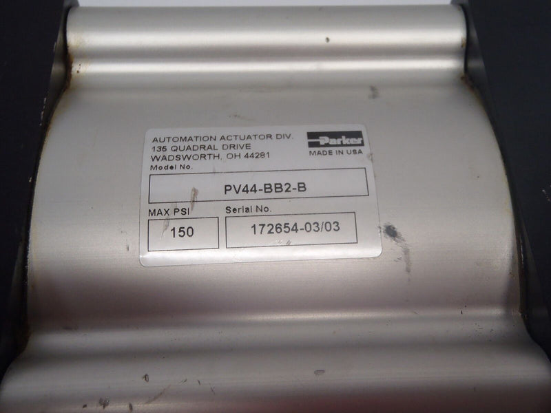 Parker PV44-BB2-B Pneumatic Vane Rotary Actuator - Maverick Industrial Sales