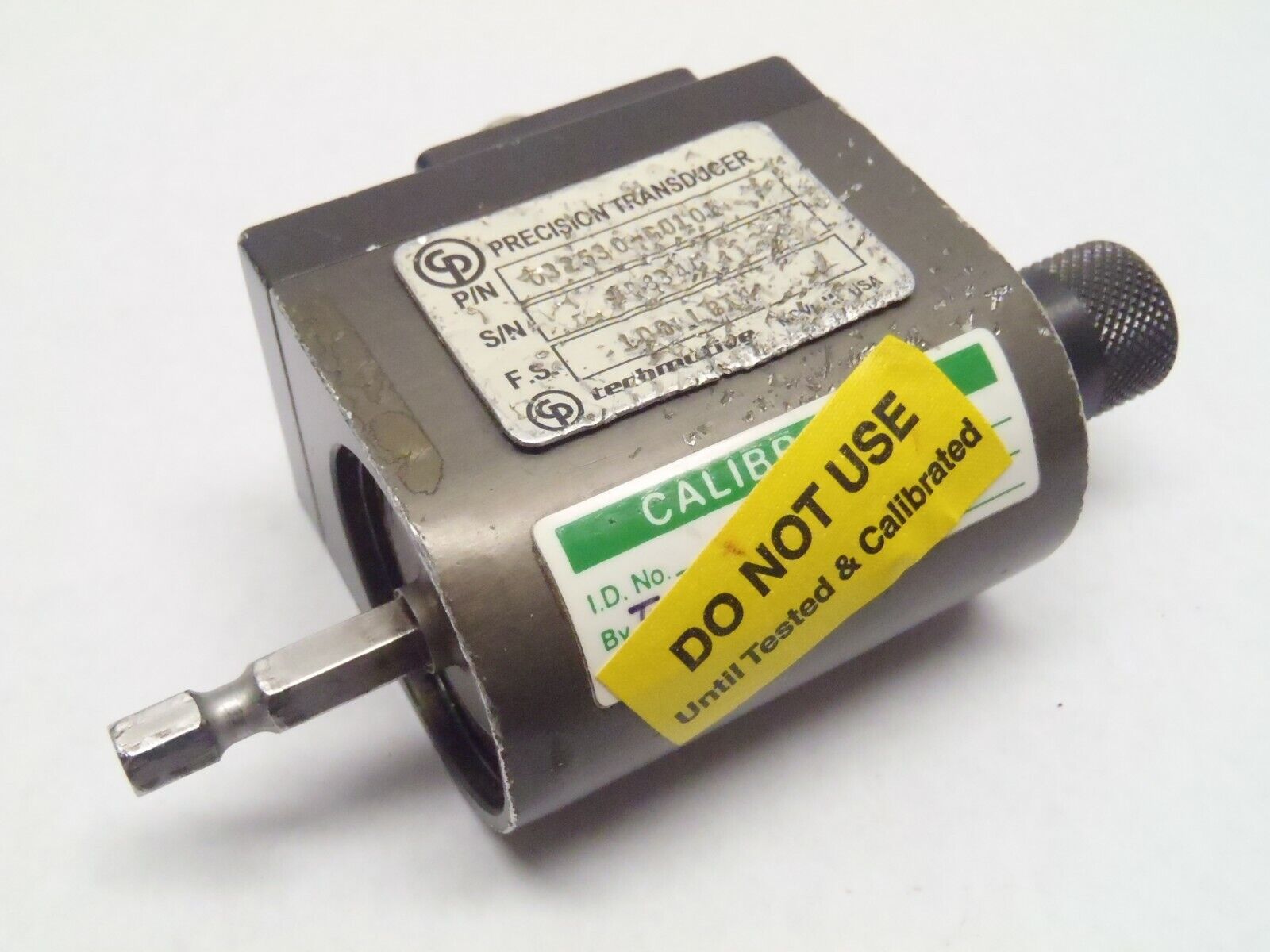 CP 032530-G101 Precision Transducer 1/4" Hex Drive 100Lb in - For parts or not working - Maverick Industrial Sales