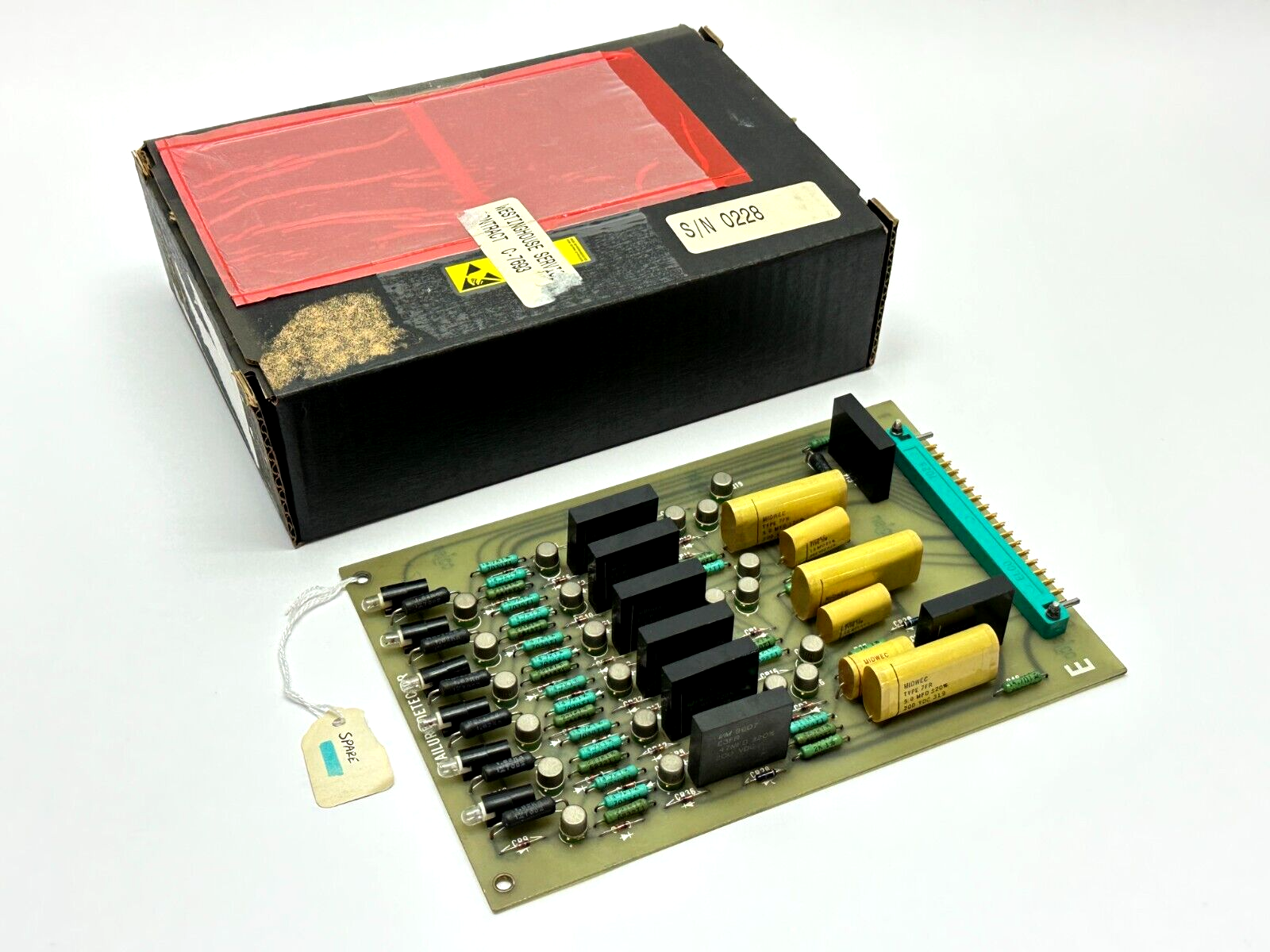 Westinghouse 6050D15G01 Logic Rod Control System Failure Detector PCB Card - Used - Maverick Industrial Sales