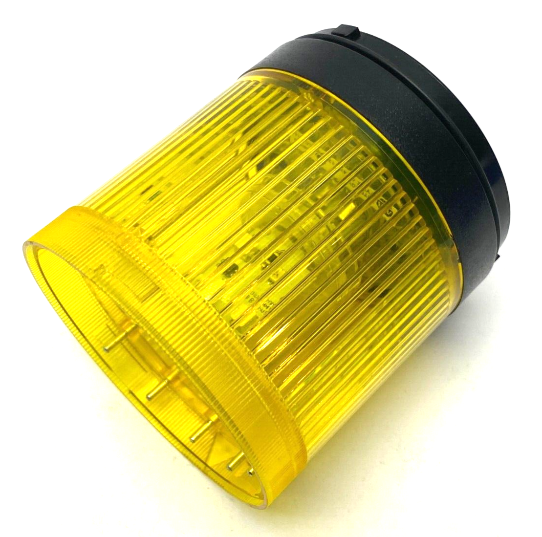 855T-B24TL8 | Allen Bradley Ser. C 70mm Steady LED Stack Light 24V AC/DC Yellow - Used - Maverick Industrial Sales