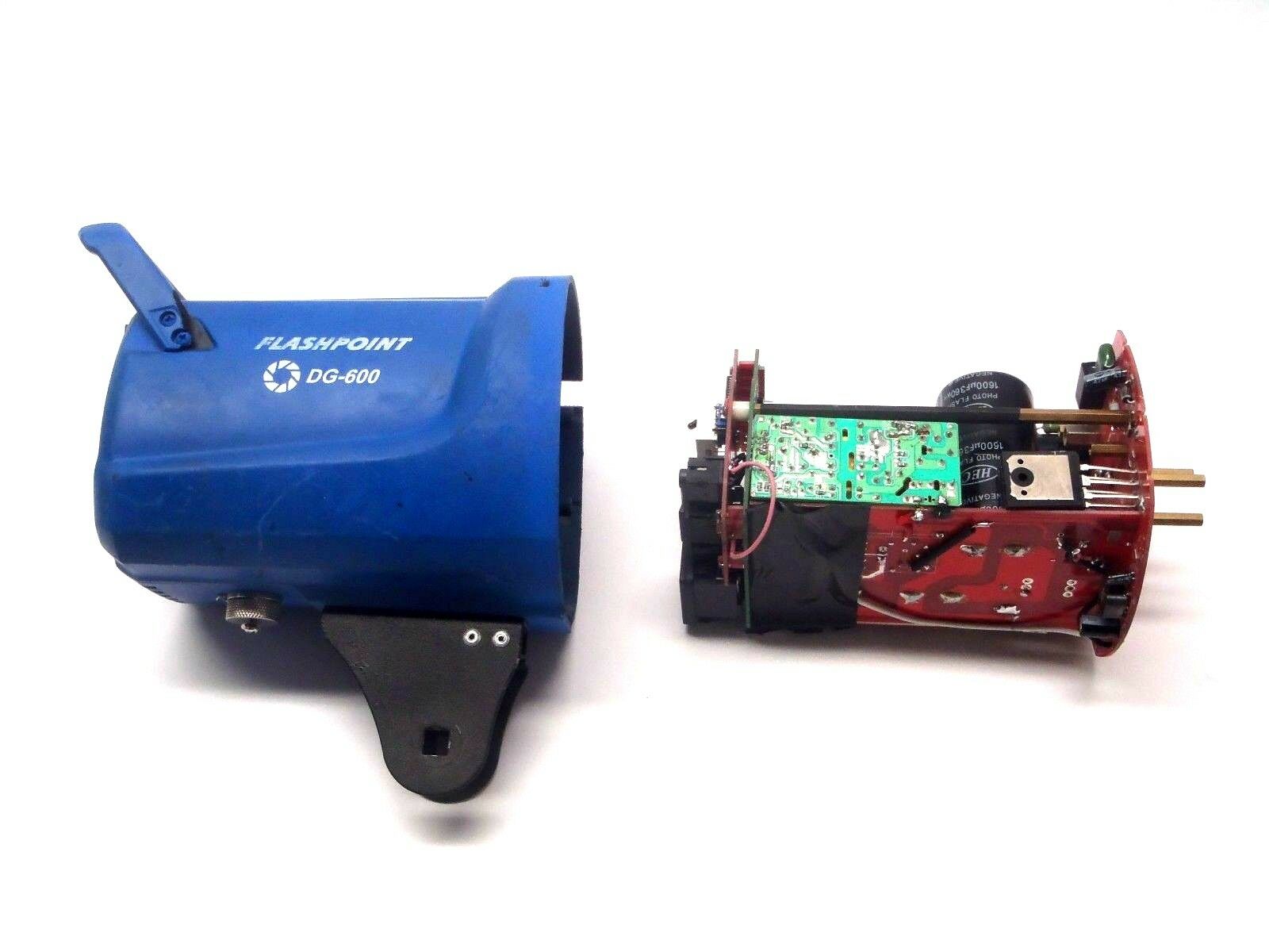 Flashpoint DG-600 Digital Strobe Light Circuit Board/ Housing, No Strobe Head - For parts or not working - Maverick Industrial Sales