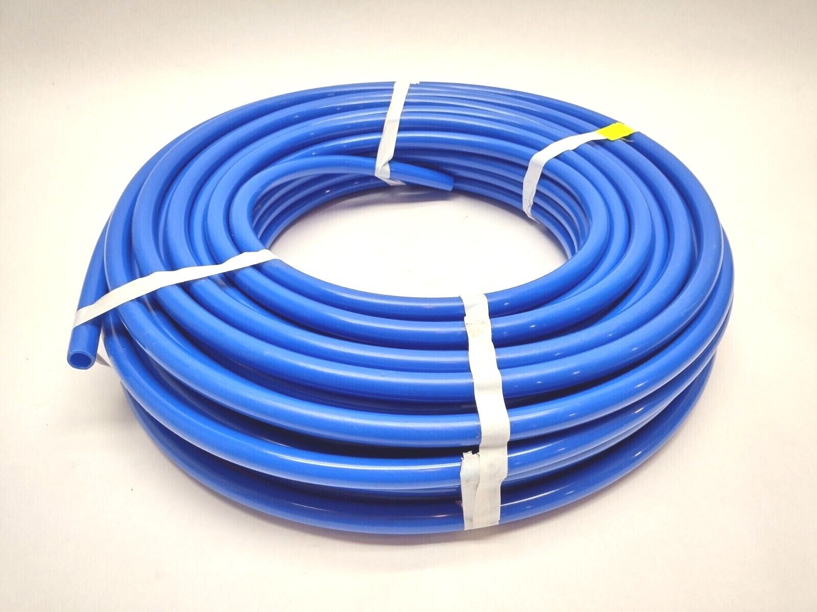 11/32" ID, 1/2" OD, Hard Blue Opaque Nylon Tubing for Air and Water 100FT - Maverick Industrial Sales