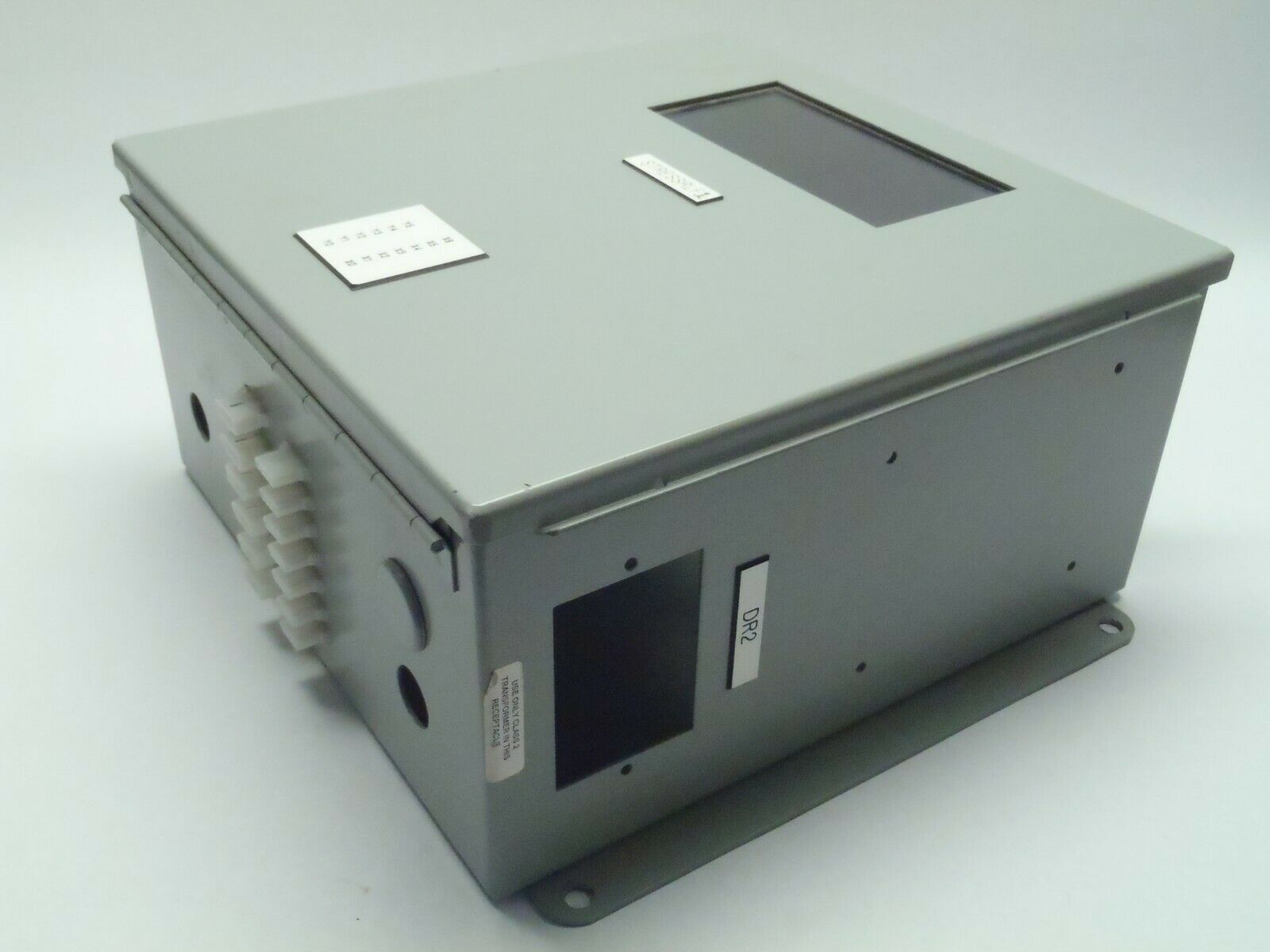 Hoffman A1212CH/SPL Industrial Control Panel Enclosure 12"x12"x6" w/ Window - Used - Maverick Industrial Sales