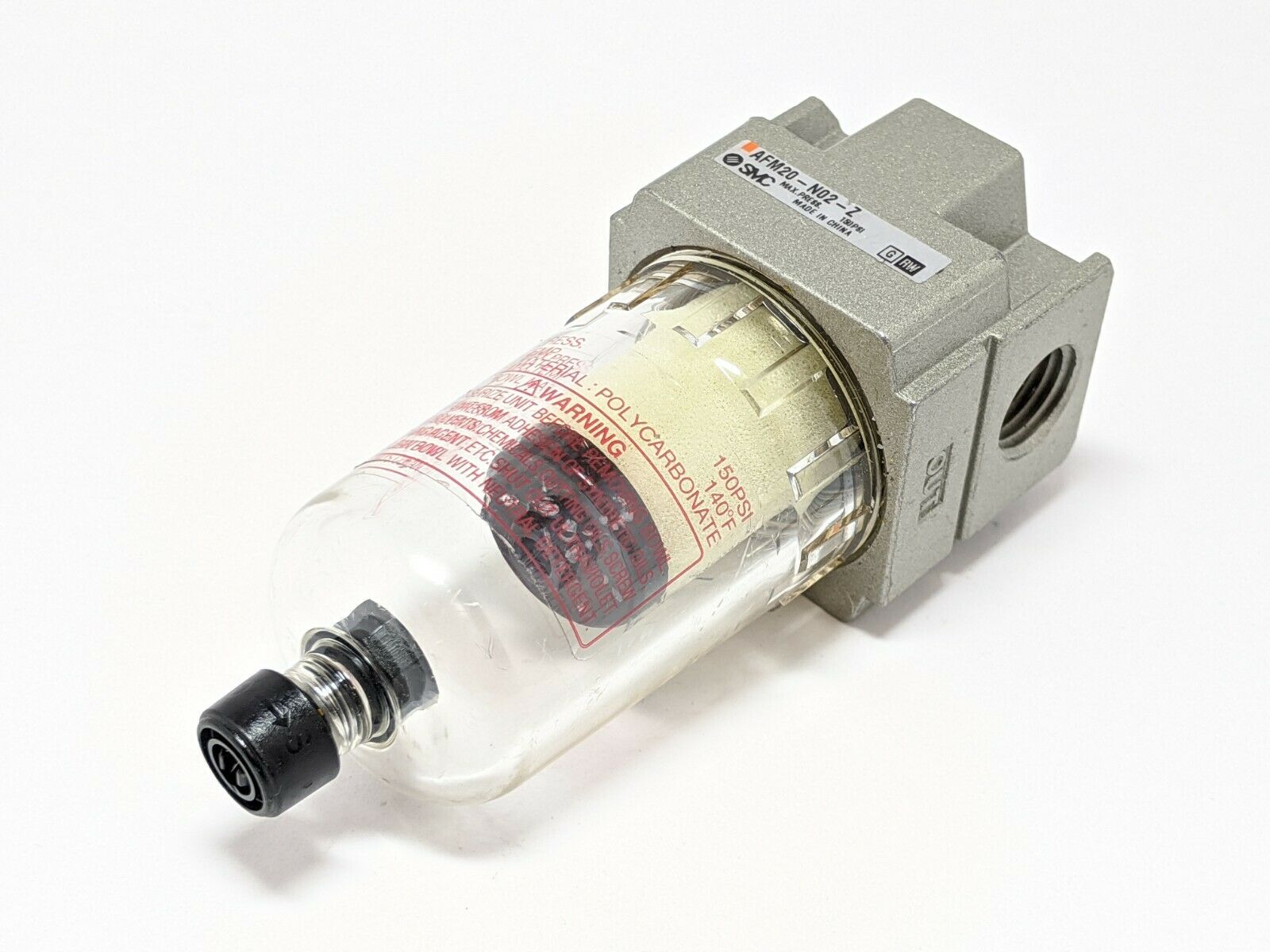 AFM20-N02-Z | SMC Coalescing Mist Separator 1/4" NPT - Used - Maverick Industrial Sales